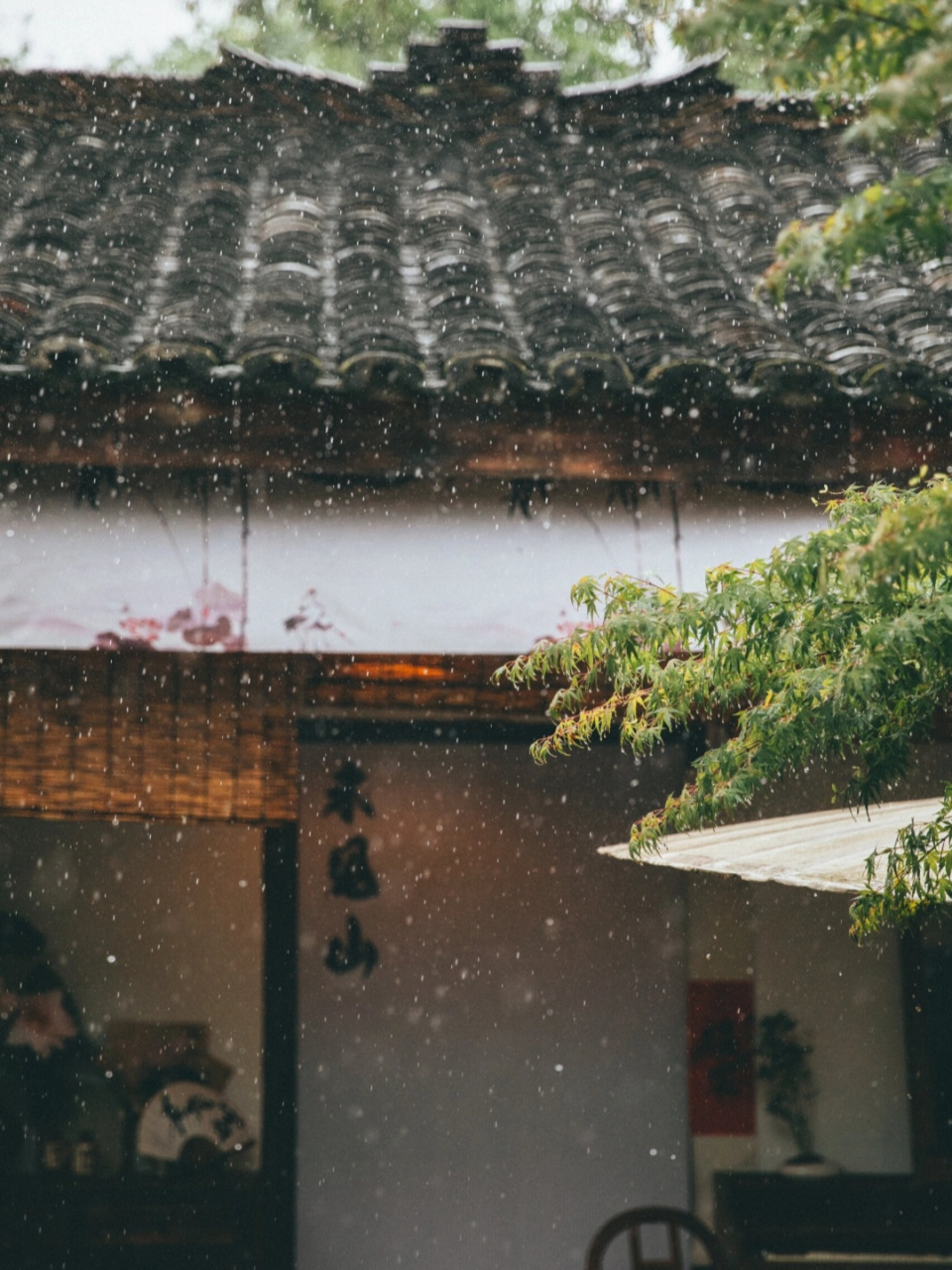 图片伤感 意境雨景图片