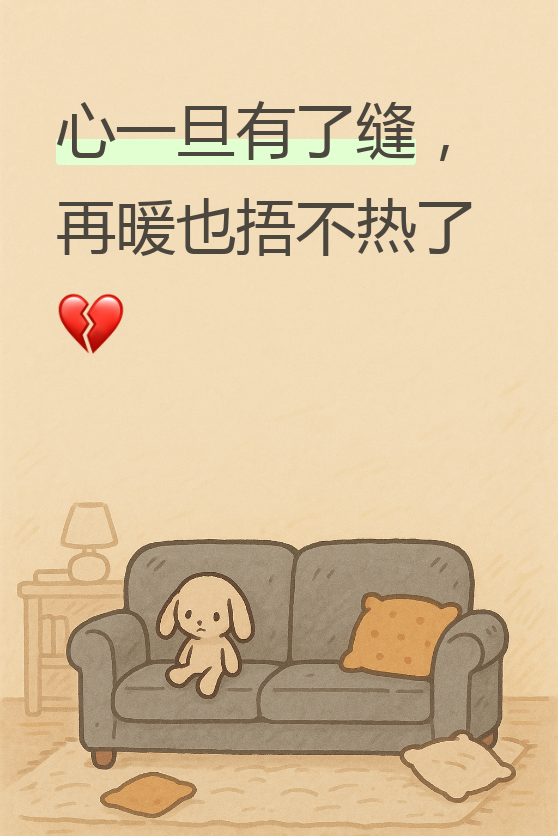今天咱们就来聊聊,为什么人和人之间有了隔阂,就再也回不到从前了?