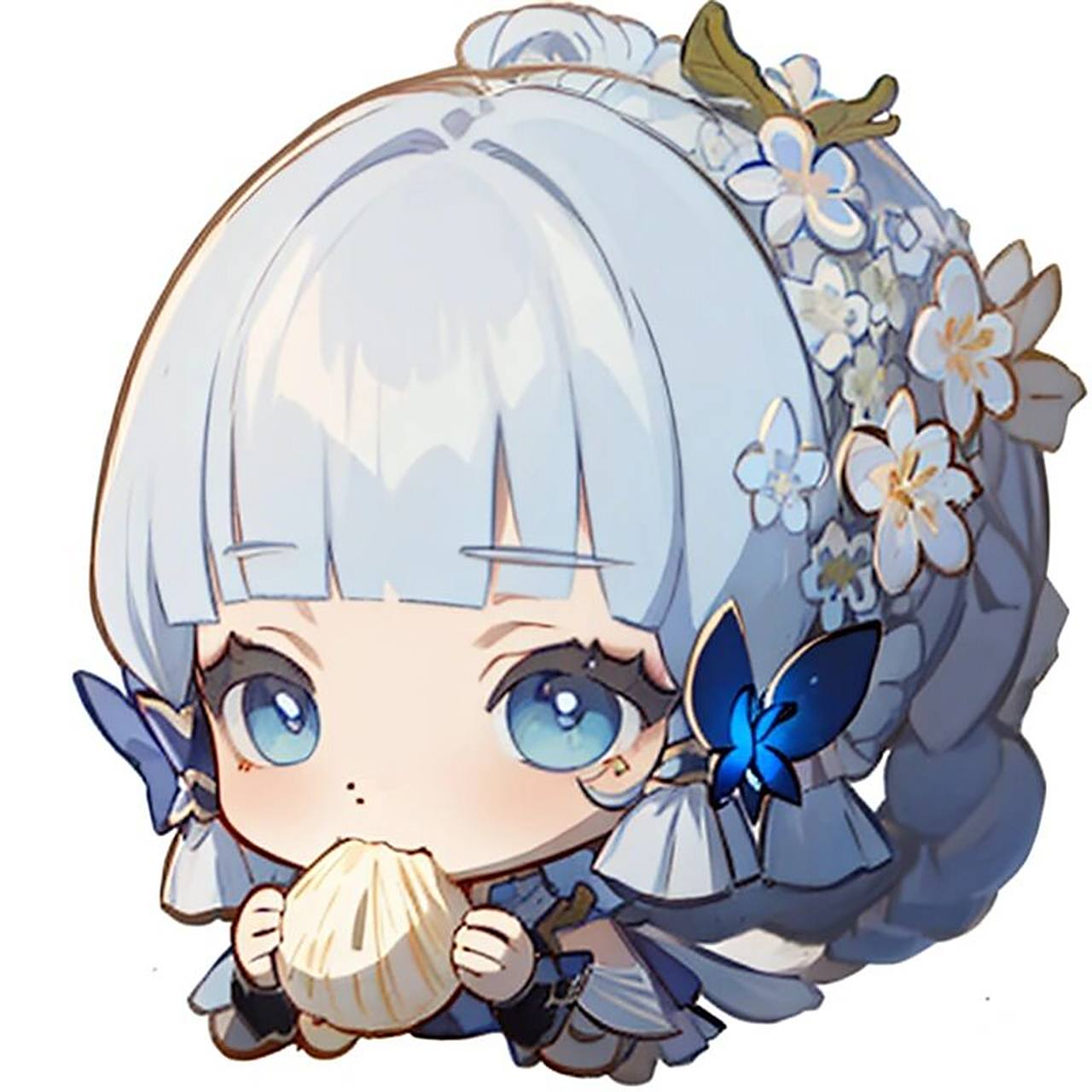 原神q版头像22:神里绫华