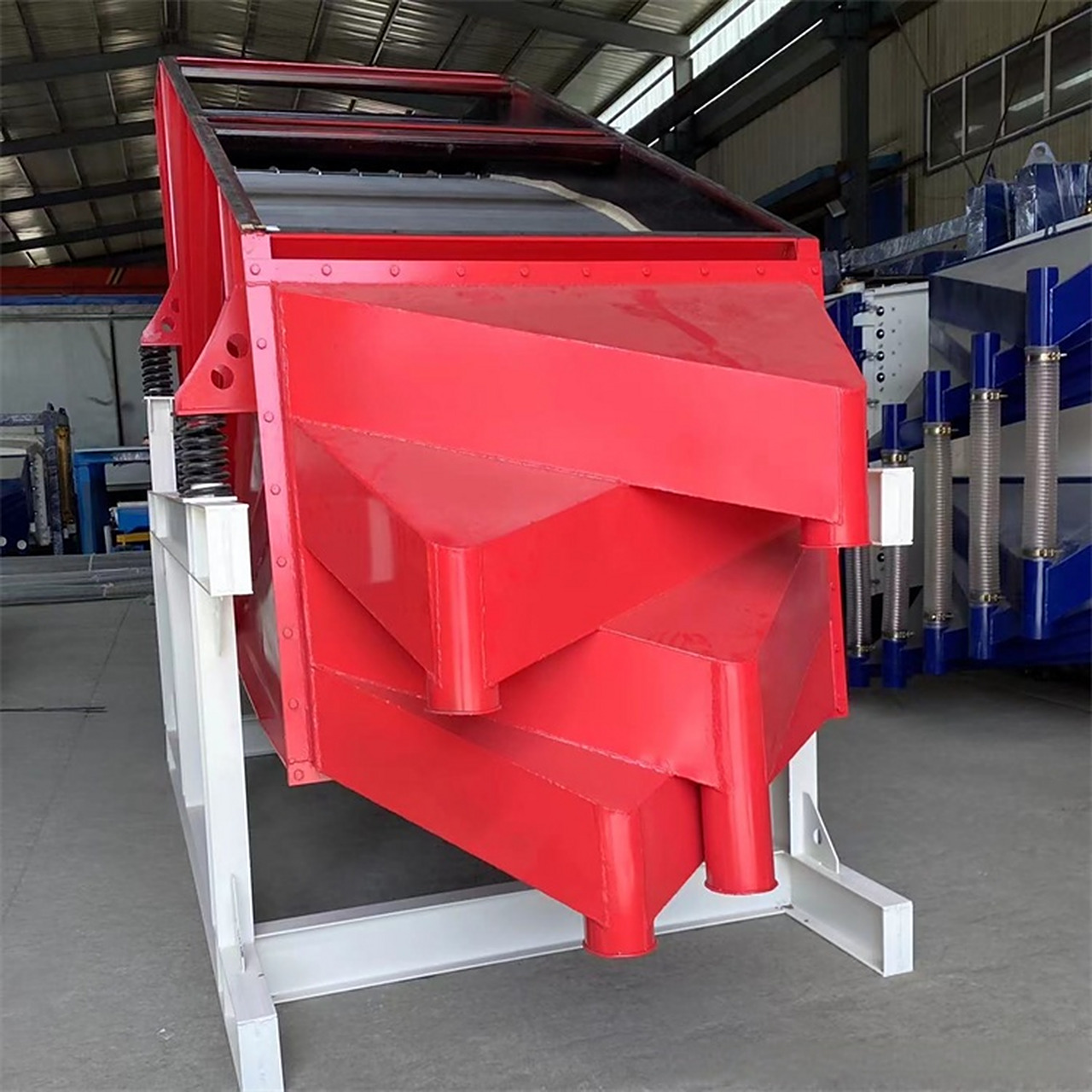 砂石料振动筛大型概率筛砂石机械 gls型概率筛是一种能动地利用概率