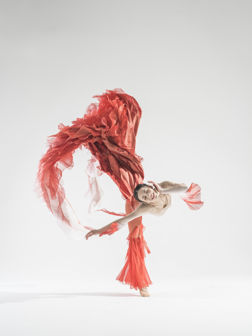 《涟涟有鱼》舞蹈剧照|愿新年95年年有余 编导:田露 表演:周孟影