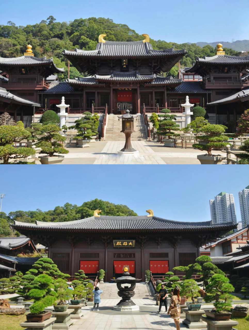 香港旅游|日本建筑幻想下的"仿唐建筑" 志莲净苑是香港一座佛教寺院