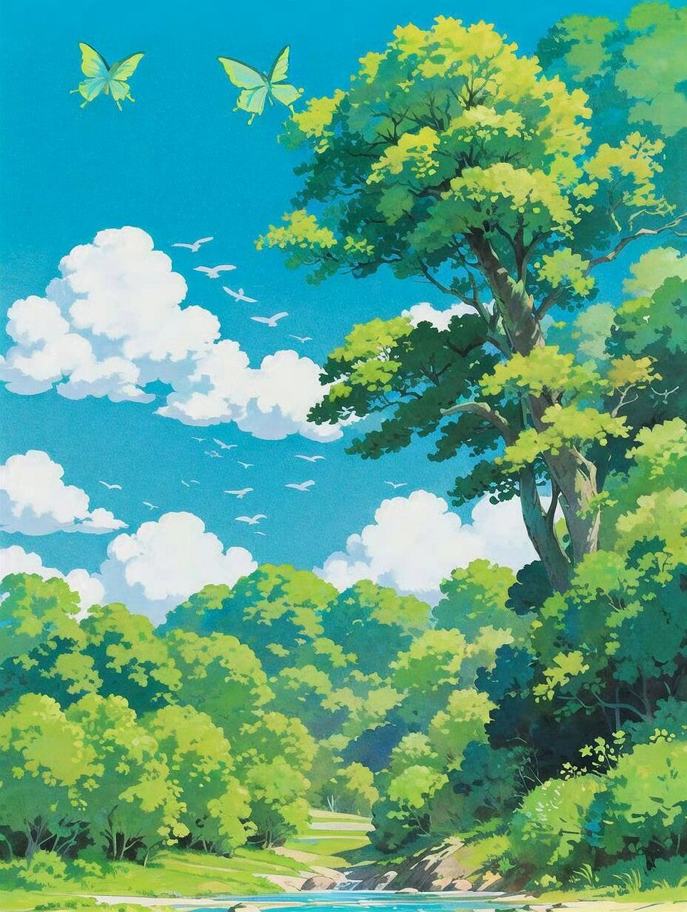 " 676767 山间小路,高清风景手机壁纸. 收藏再看不迷路!