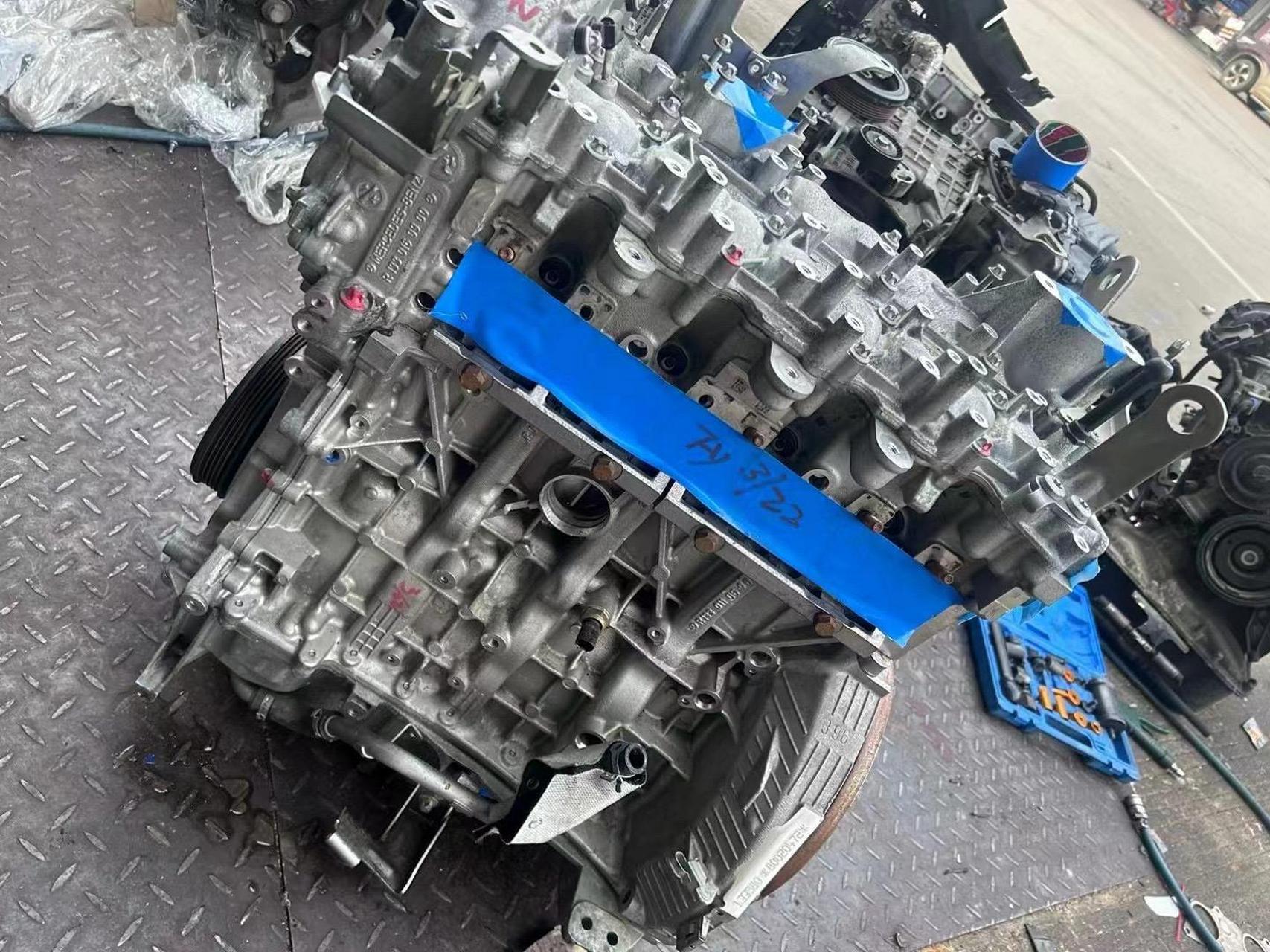 奔驰amg  133980 陆地缸炮奔驰133发动机 拆车发动机