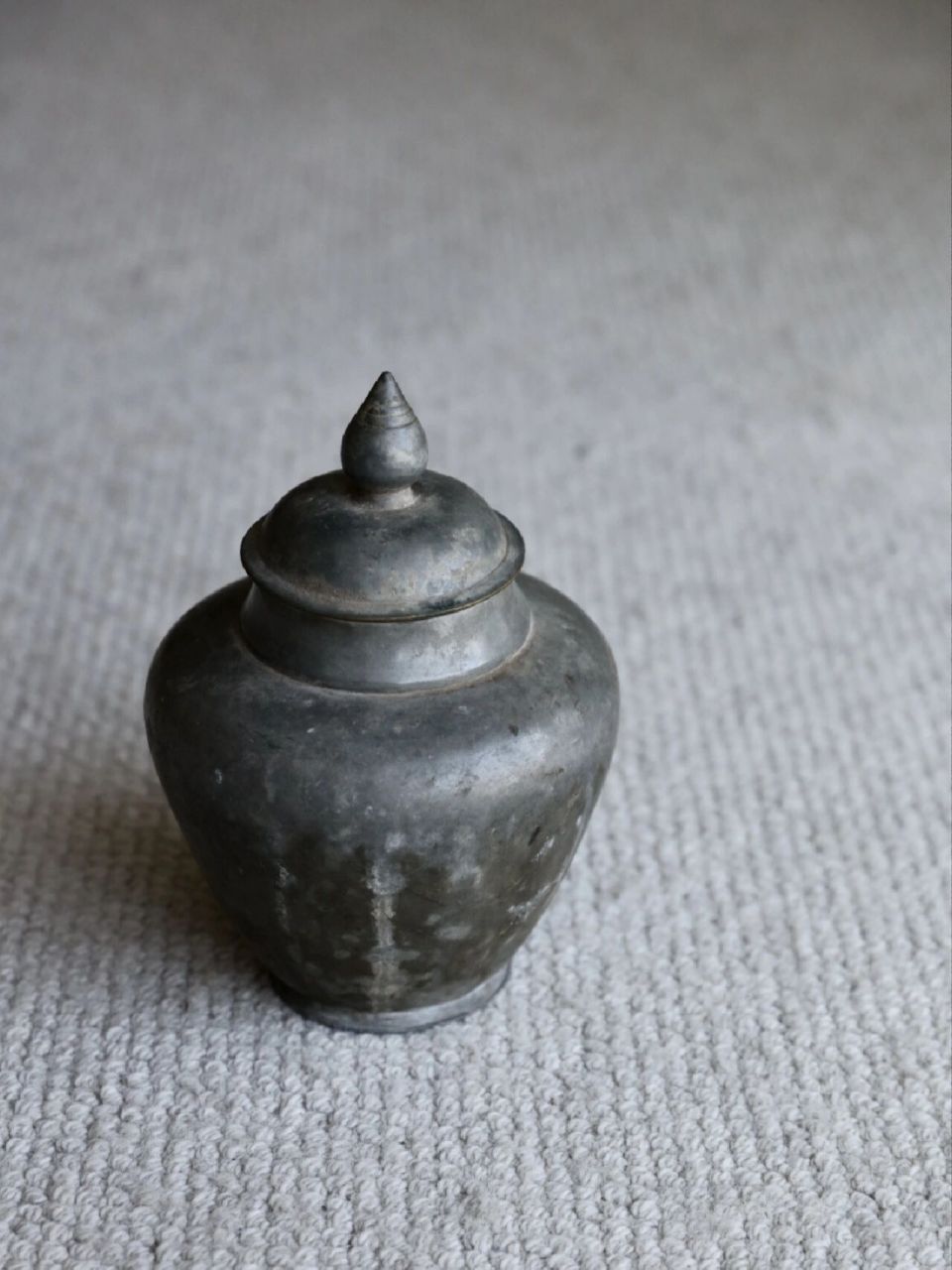 "凡茶宜锡"95一只古代储茶的罐子98 05用锡制作的茶叶罐有良好