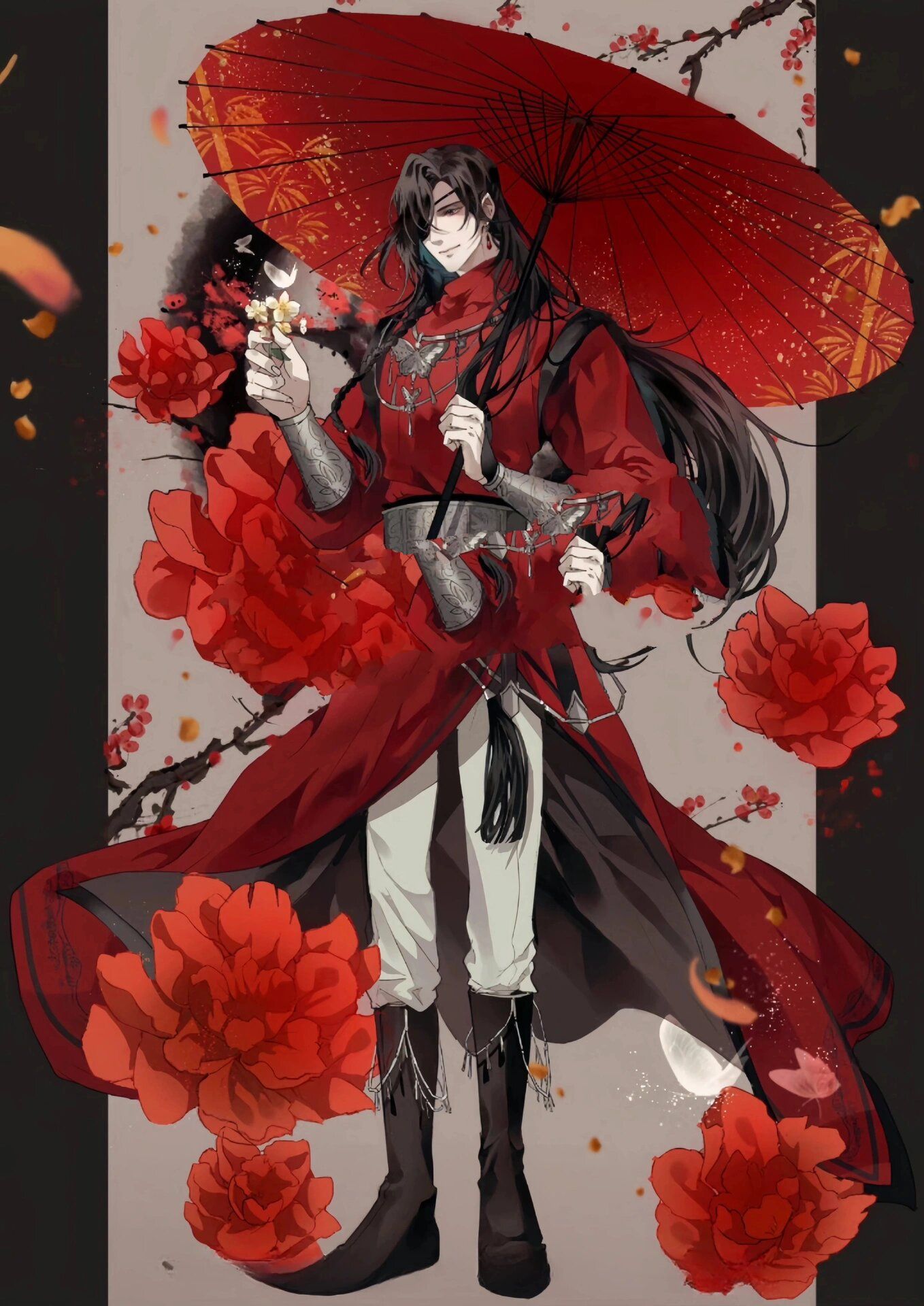 天官赐福最新版人物插图 谢怜 花城 慕情 风信 灵文 裴茗 师无渡 师