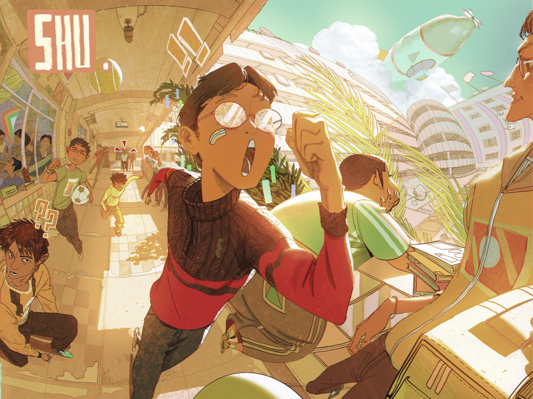 《下课十分钟》 ～课间的走廊