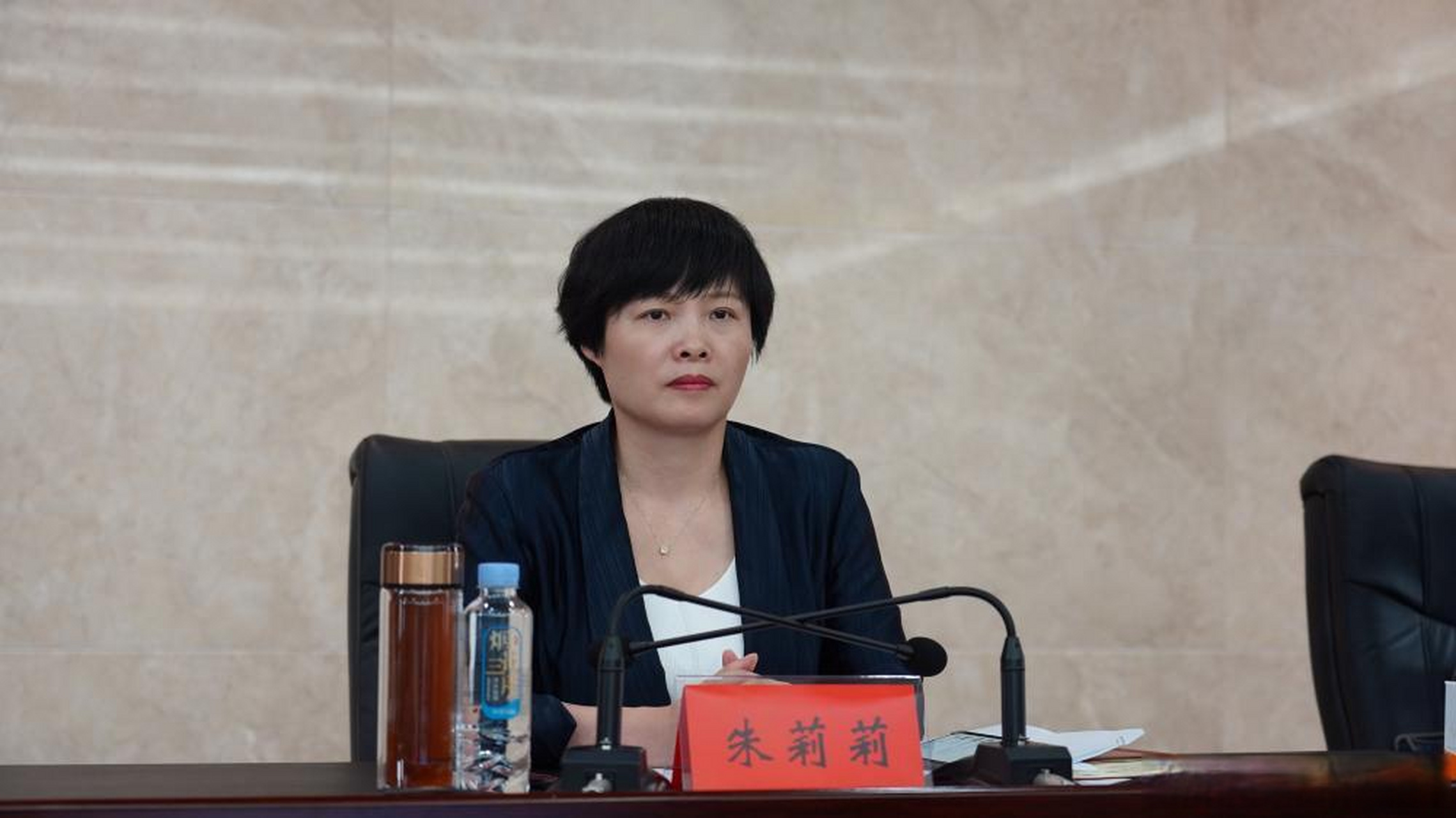 【朱莉莉在全区专题观摩推进会上强调:持续推动全区营商环境再优化】7