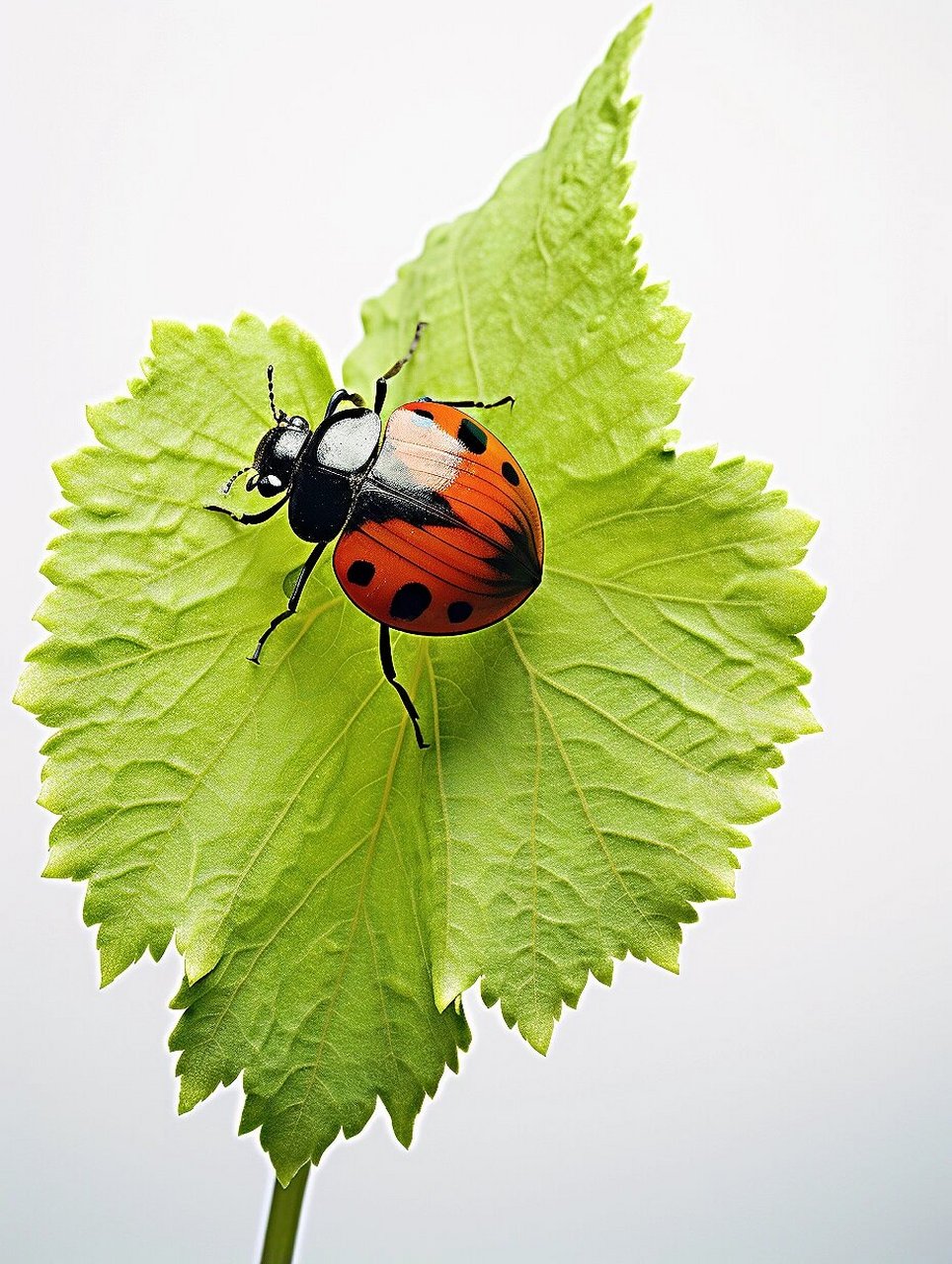 绘画素材||昆虫篇,可爱的七星瓢虫!