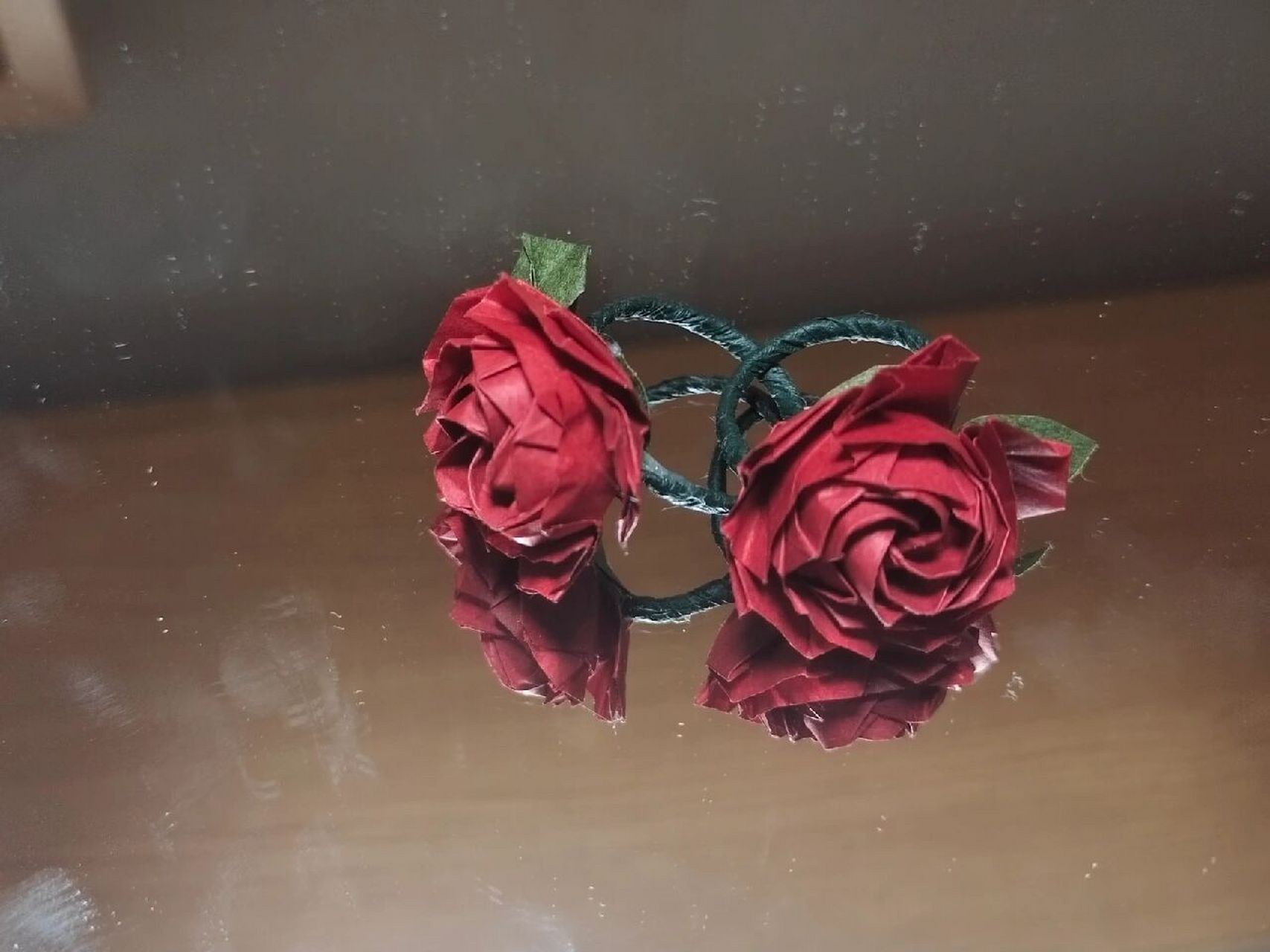 送你一朵玫瑰花95 送你一朵折纸玫瑰花戒指