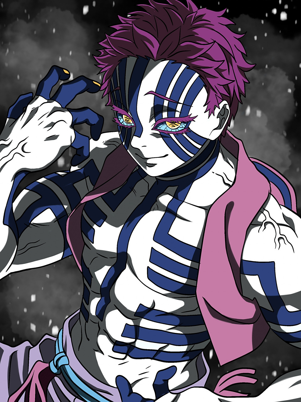 上弦之三——猗窝座 他什么都忘记了,但又什么都记得