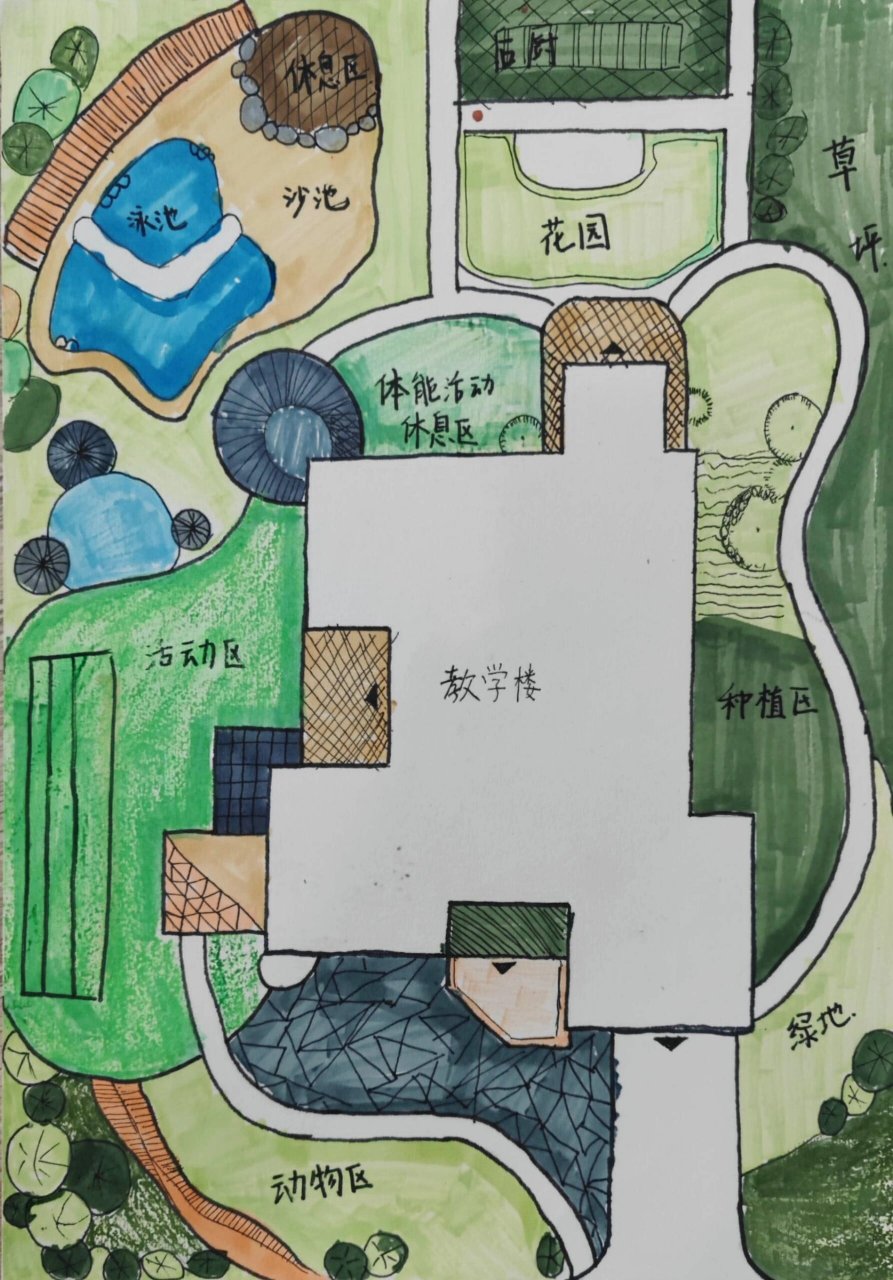 幼儿园整体平面设计图