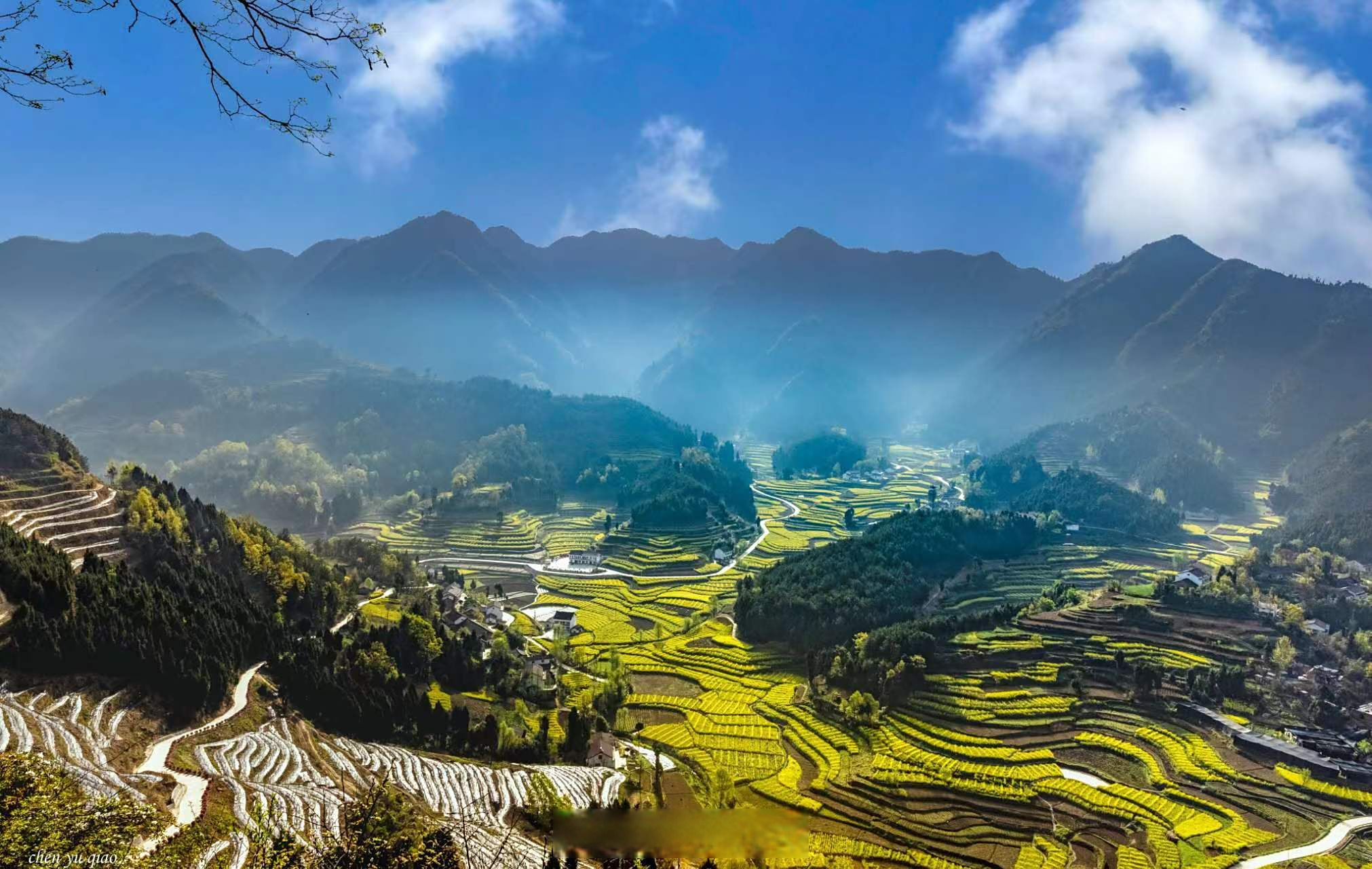 勉县漩水坪村,一个让人流连忘返的地方.#在陕西唱响时代赞歌