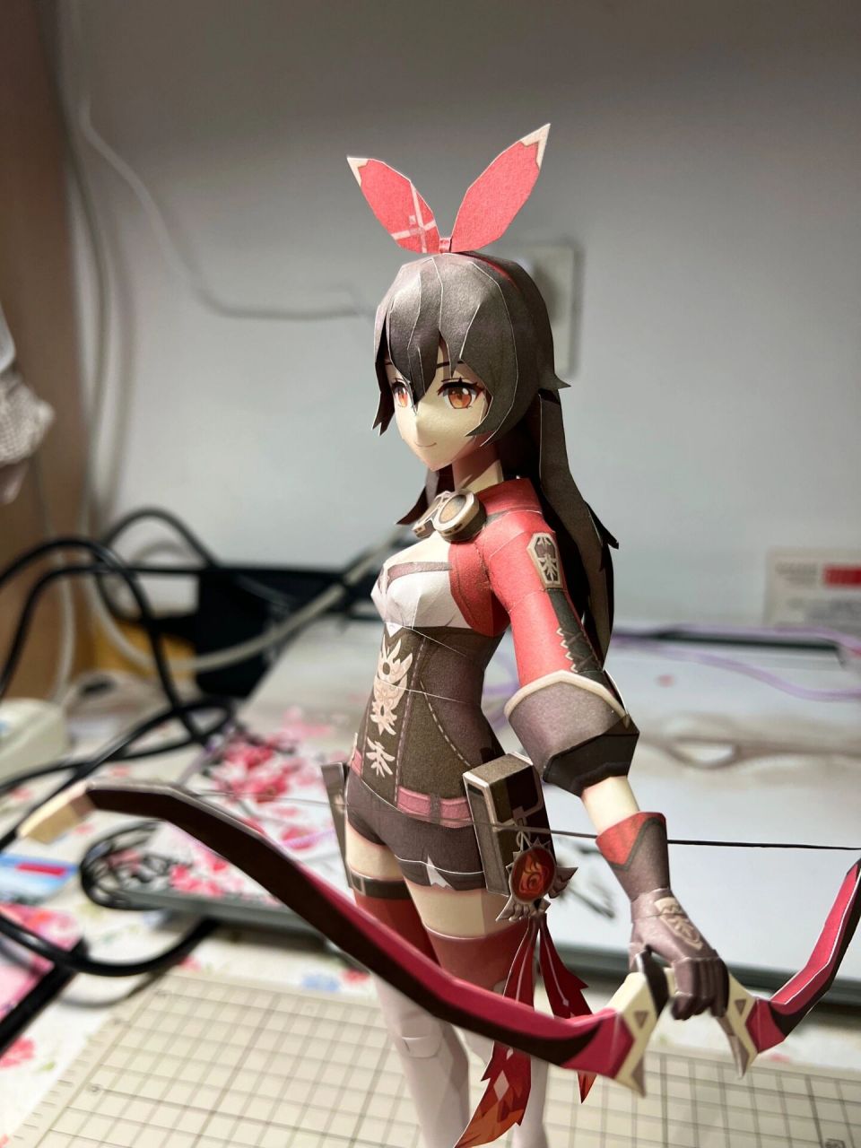 【纸模】原神 安柏 第十三枚纸模打卡