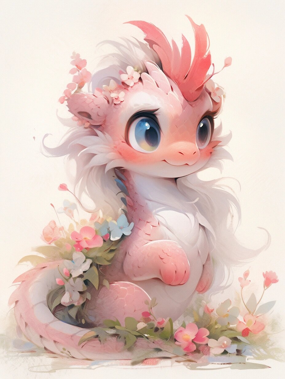 可爱版十二生肖 · 小龙敖敖