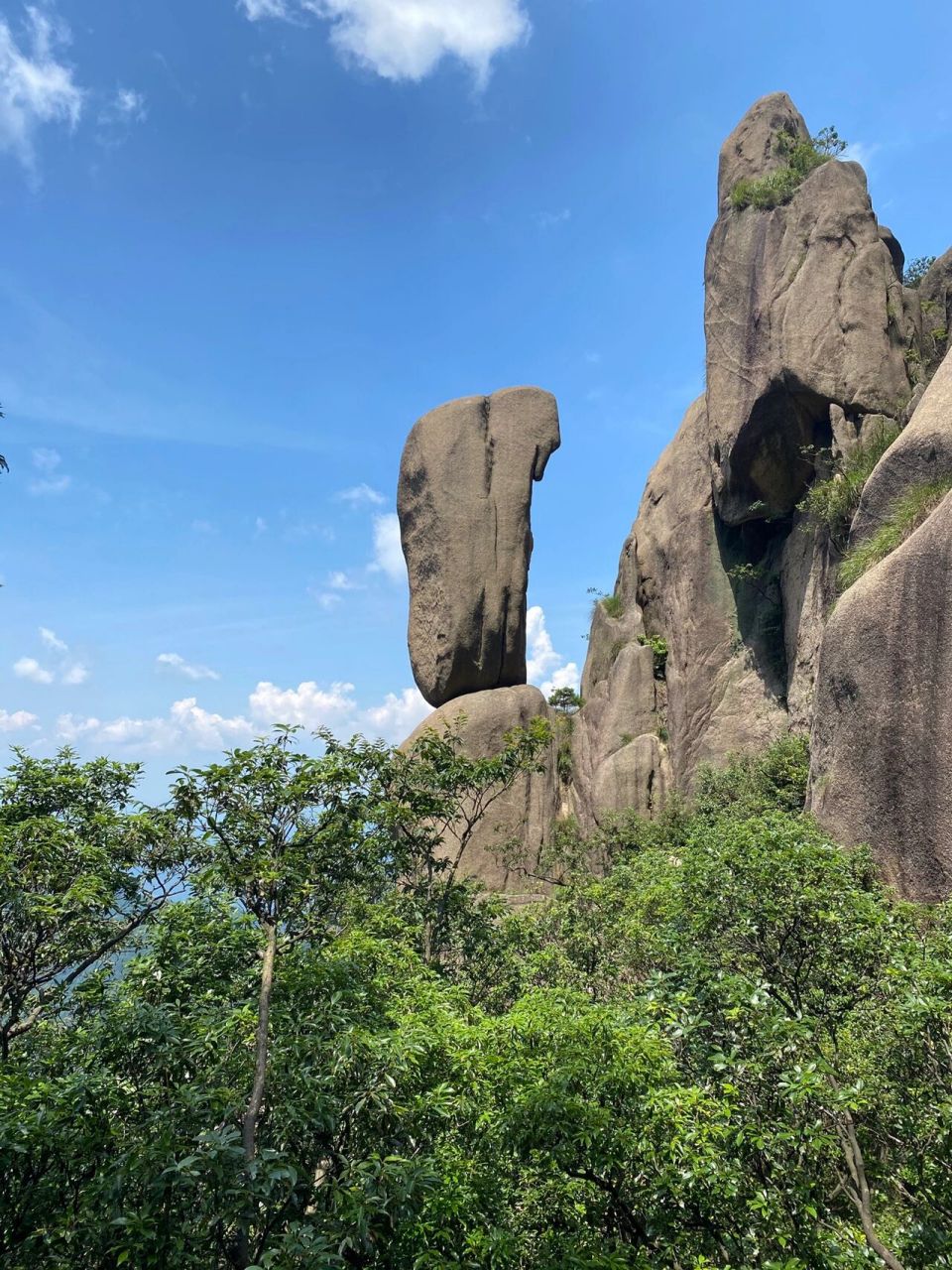 九华山花台栈道,天台景区,值得去的地方,拍照真的超级漂亮.