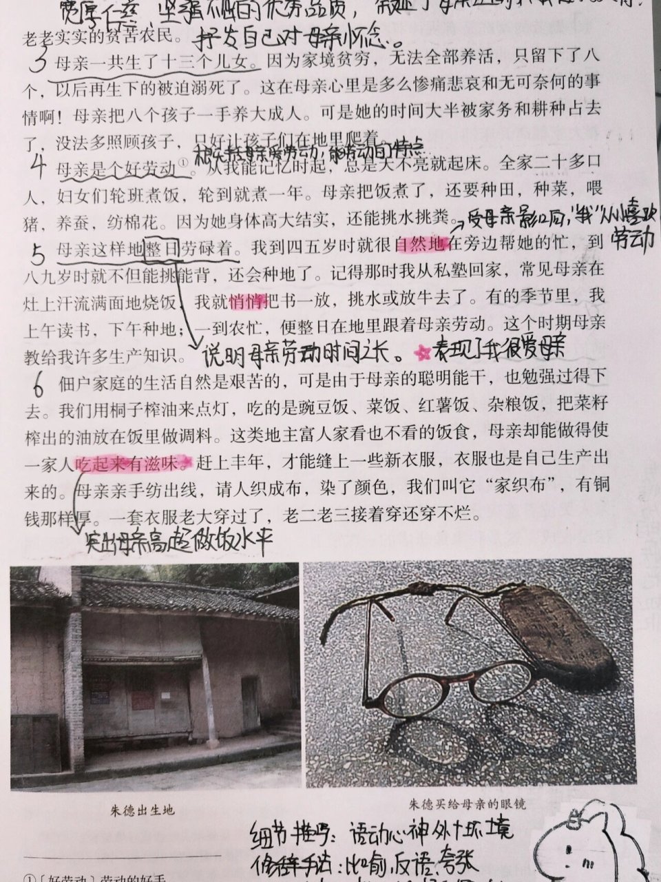 《回忆我的母亲》笔记图片