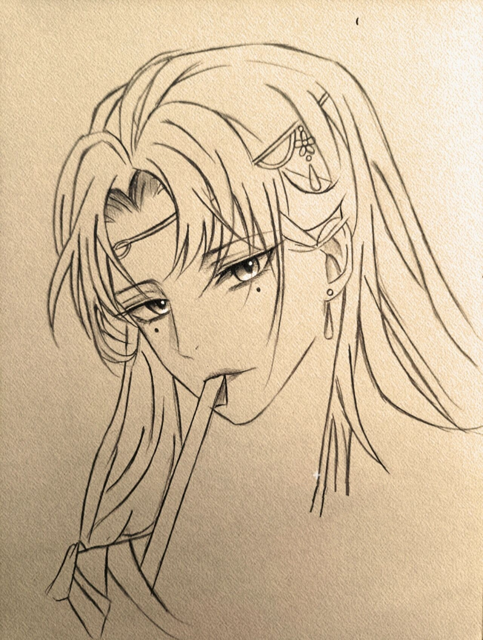 教你画古风帅哥