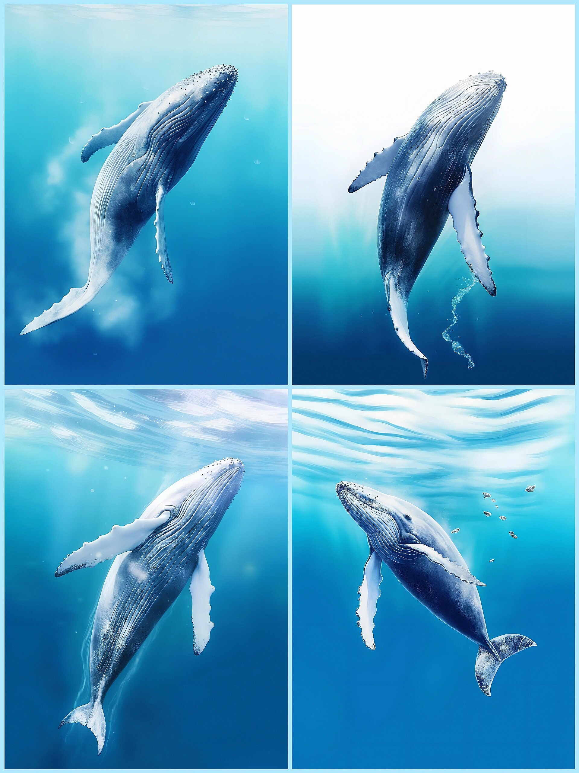 绘画素材1000集日更147:忧伤的鲸鱼