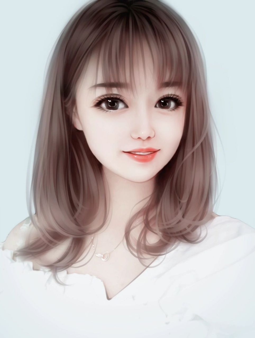 换个小清新真人卡通手绘头像吧,好看又可爱 调皮可爱的小清新手绘头像