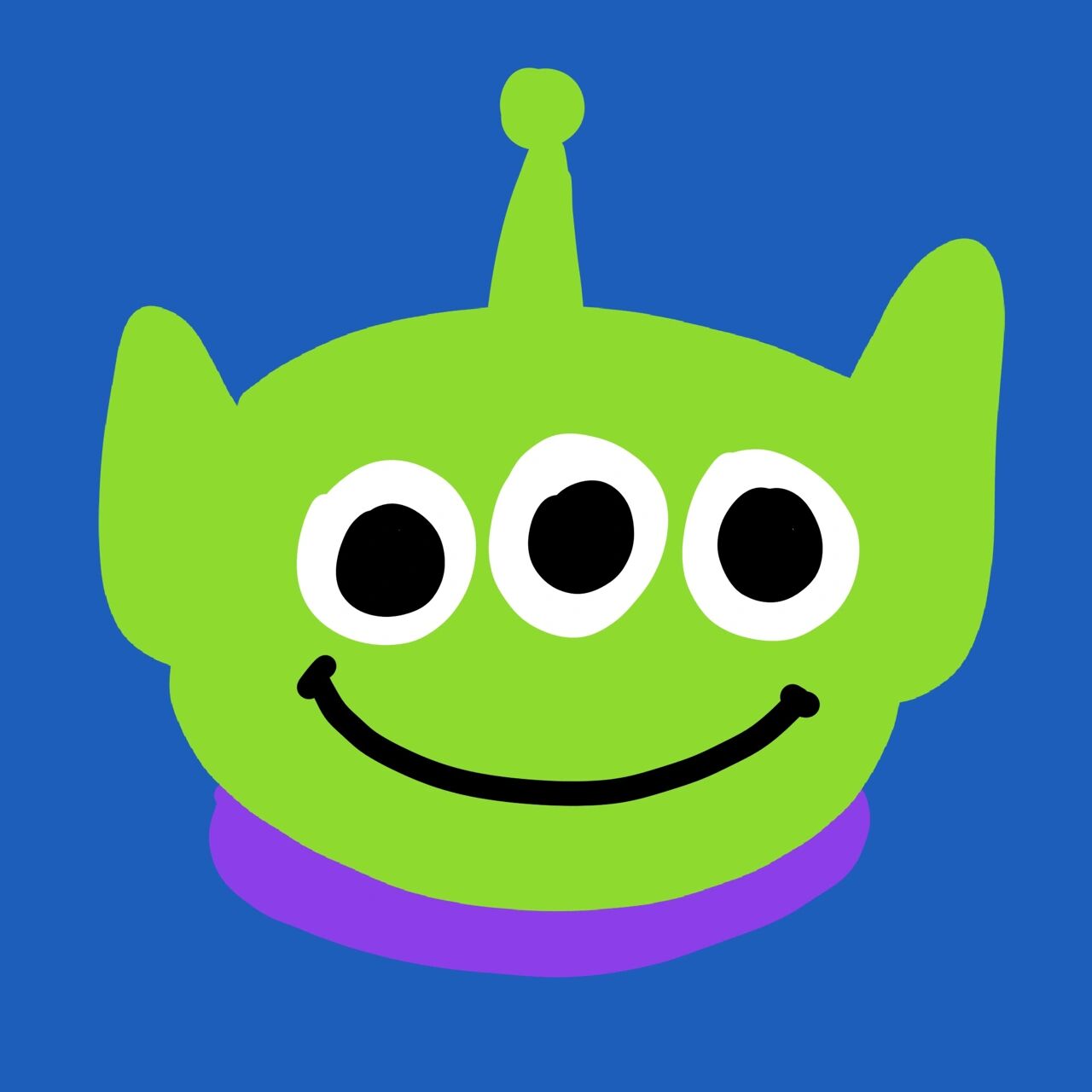 手绘91玩具总动员头像99巴斯胡迪三眼仔