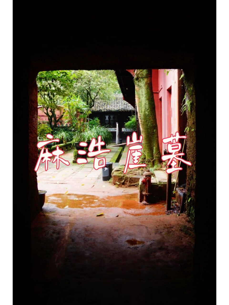 麻浩崖墓,位于乐山大佛附近的冷门古迹.凌云,乌尤两山之间的溢洪河道