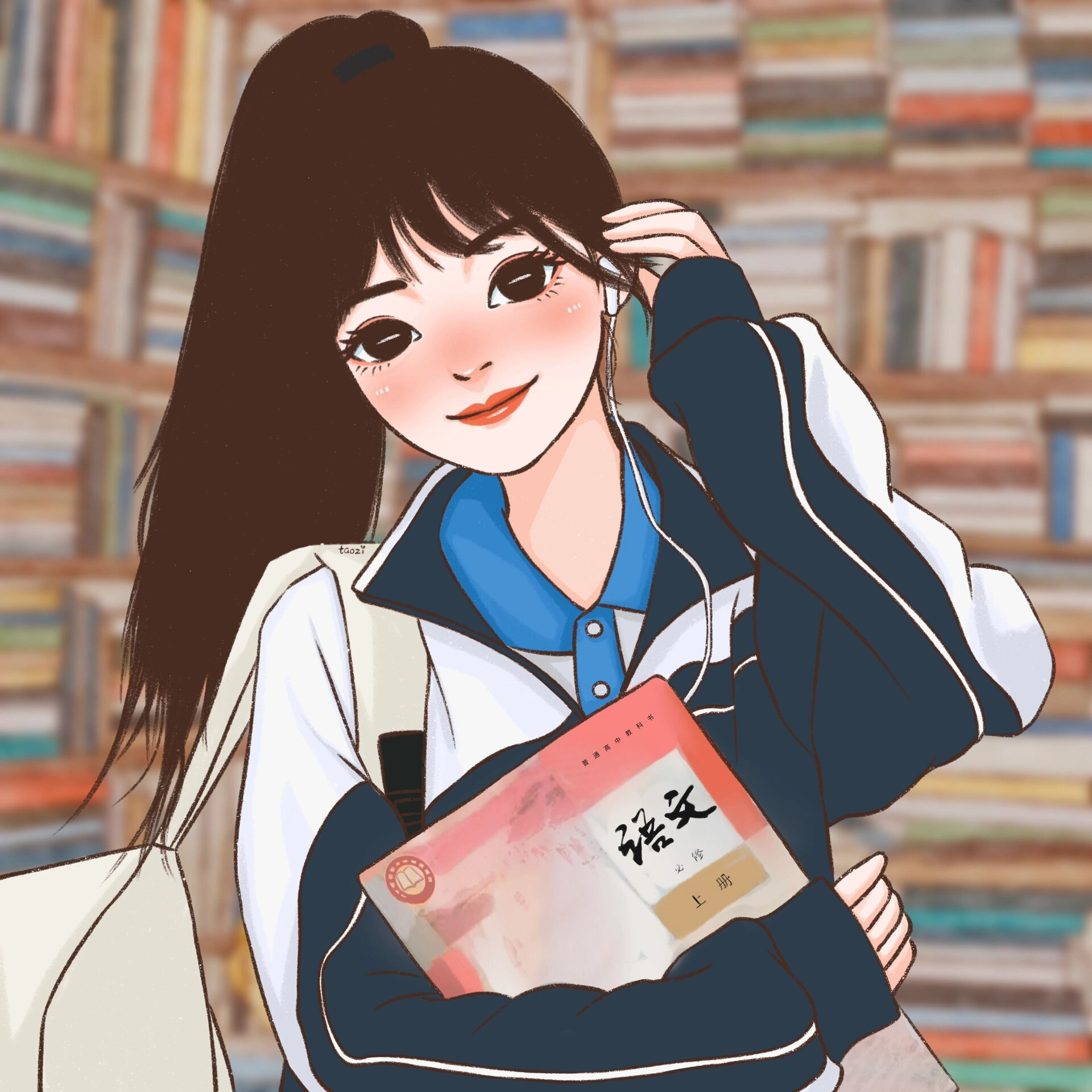 校服头像 | 高考加油