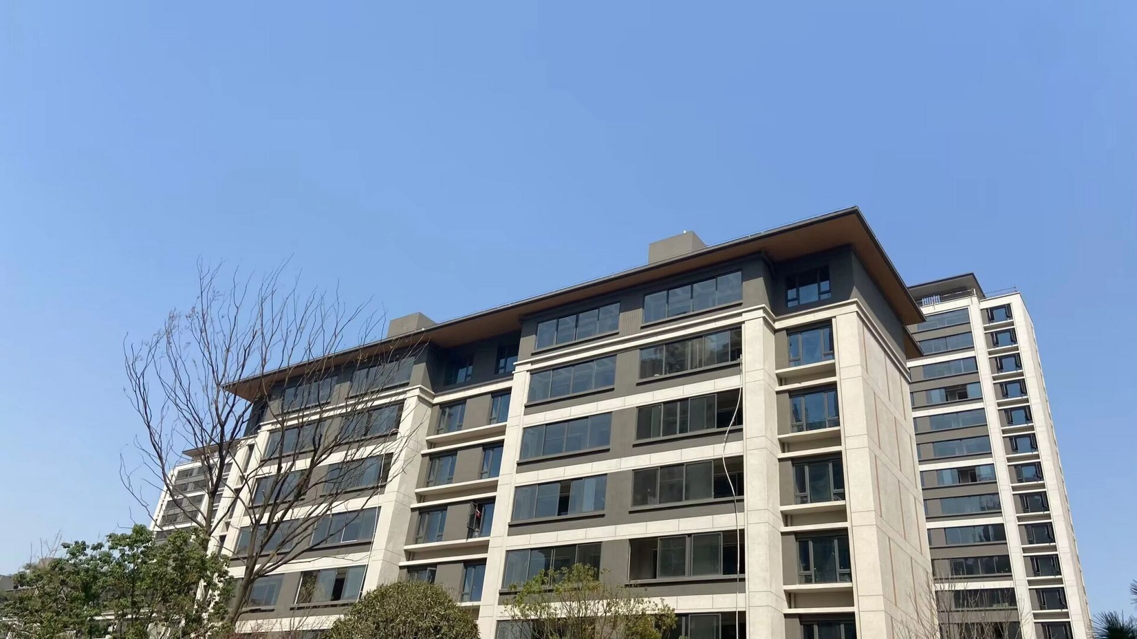 伟星长江赋也叫伟星璞悦台,有高层和洋房,这外立面效果杠杠的!