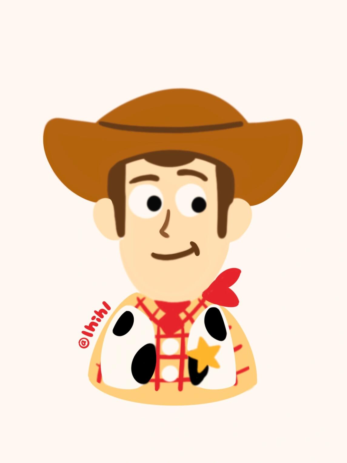 胡迪7015巴斯光年可爱头像|玩具总动员手绘06