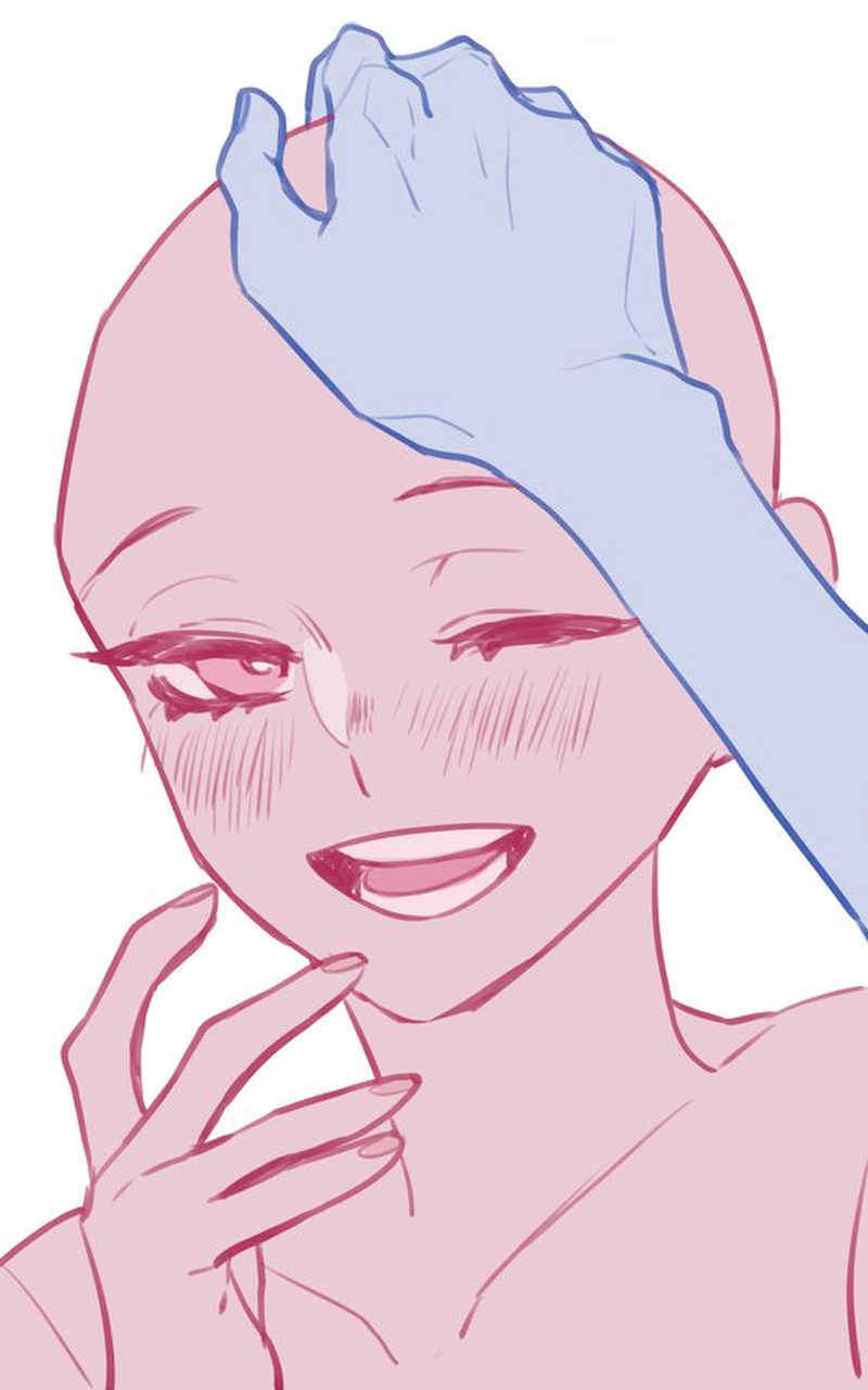 第一视角下的捏脸杀#遇见艺术# #绘画参考