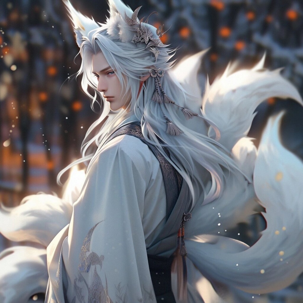 情侣头像|狐仙眷侣02第七期02 宝子们还想要什么风格的头像呢?