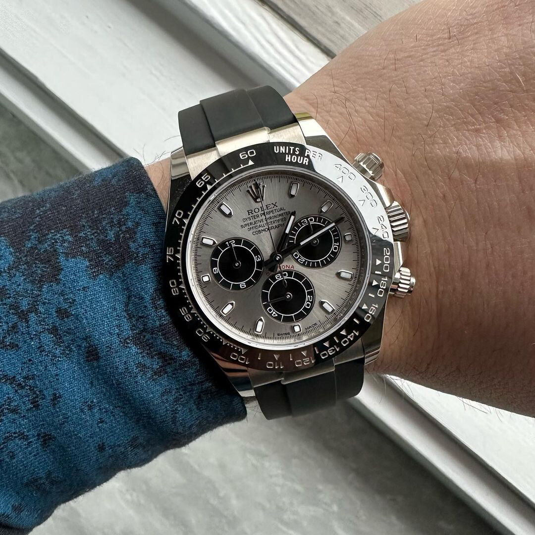 5k入的劳力士水泥灰迪,低价转让回血 全新未使用,仅试戴,质感无敌