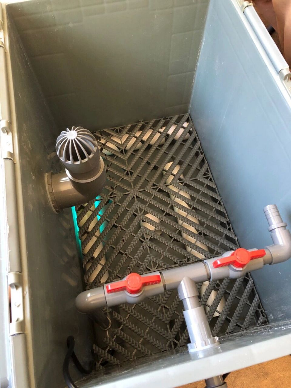 自制沼泽过滤箱 自己设计的沼泽过滤箱,不用换水,不用清洗滤棉,箱子