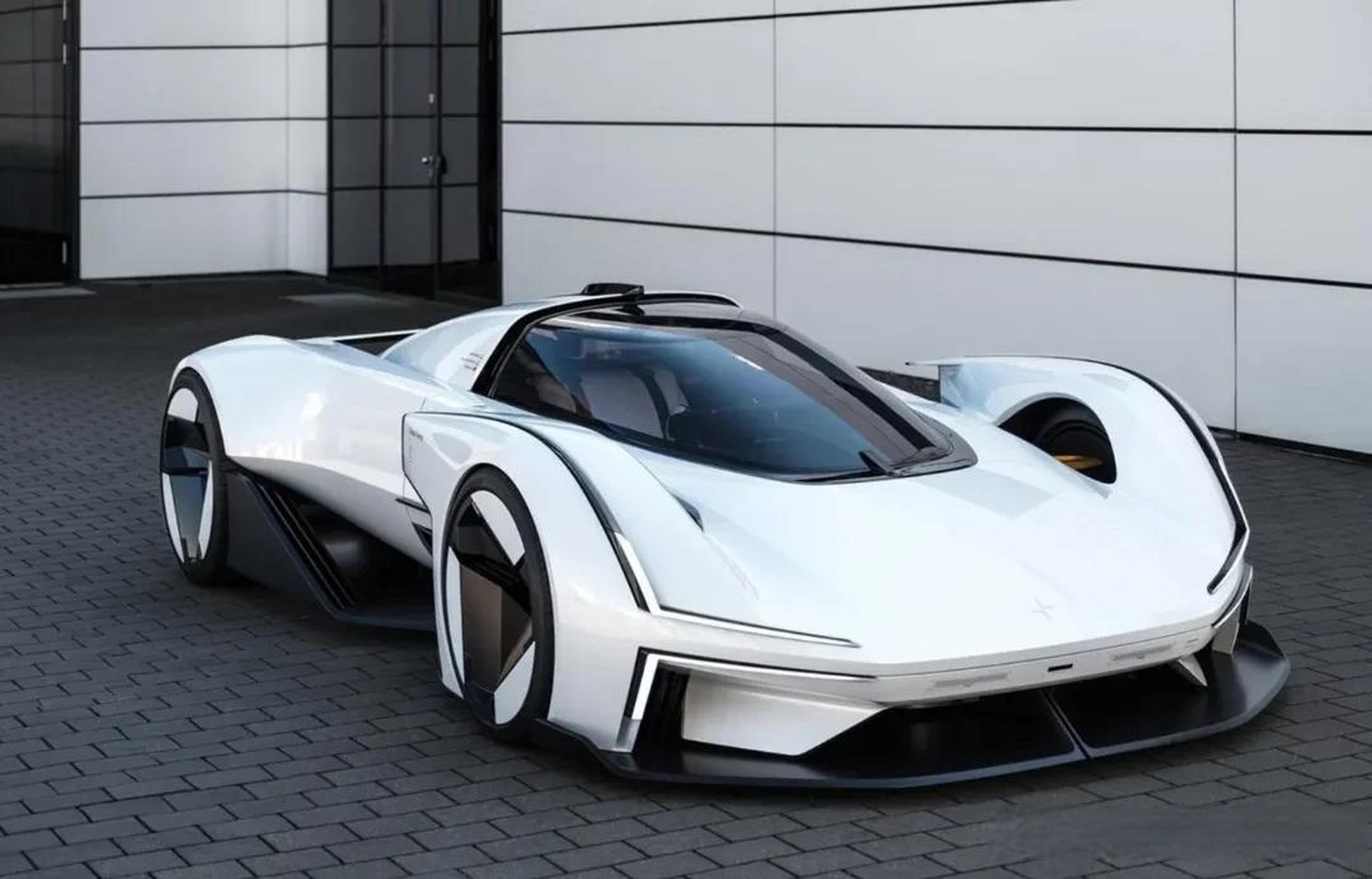 读家新车 沃尔沃极星概念跑车,这个造型猛一看有点当年炸翻天的雪铁龙