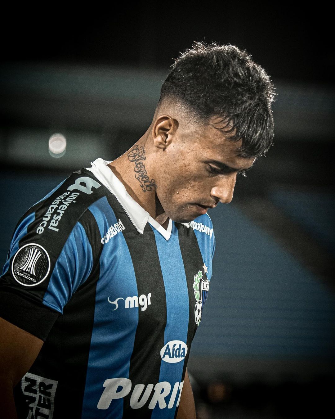 卢西亚诺·罗德里格斯刚刚为蒙得维的亚"利物浦队攻入他的第一个南美