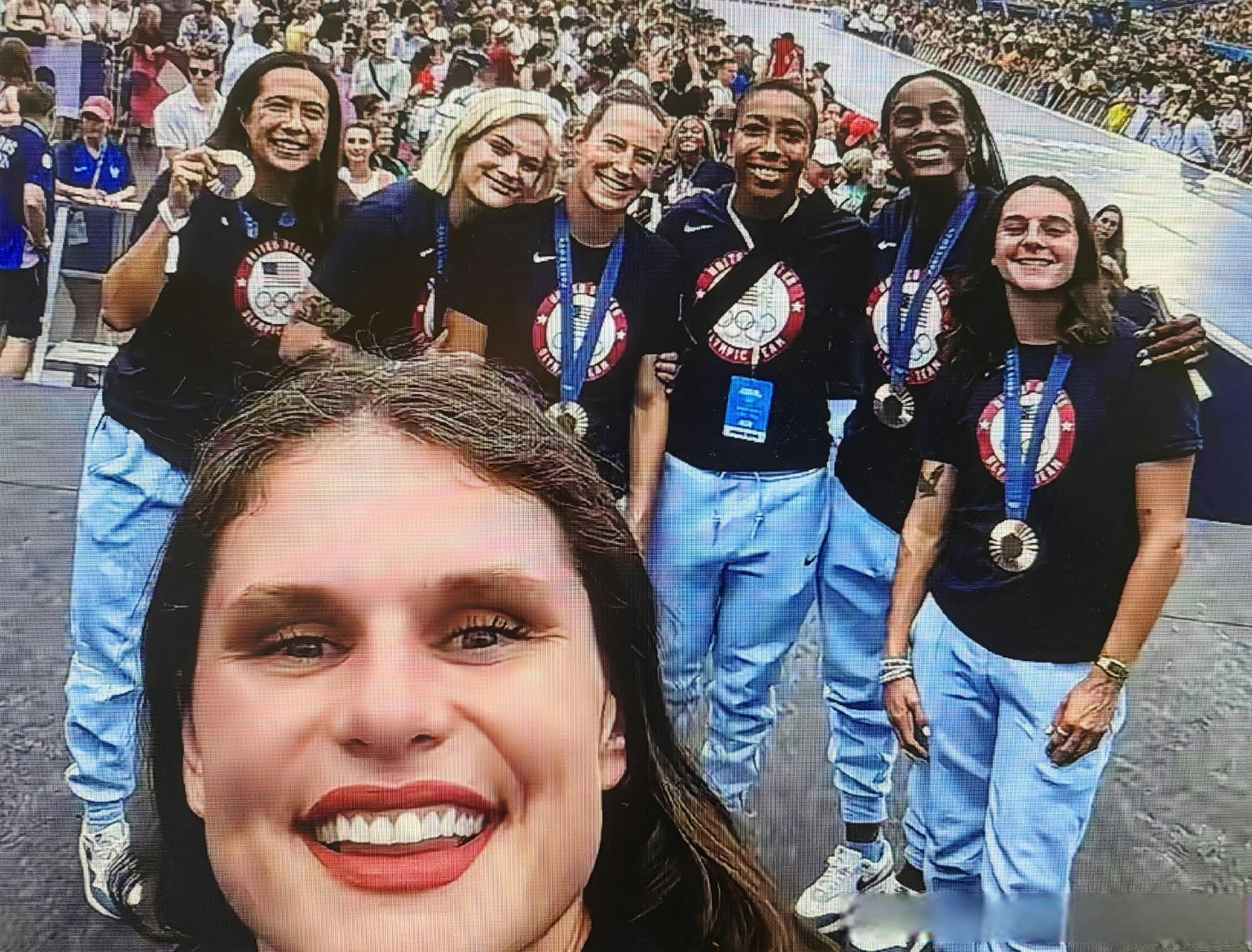 美国西方引领的变态潮流#  看看美国这个女子橄榄球国家队(应该始加