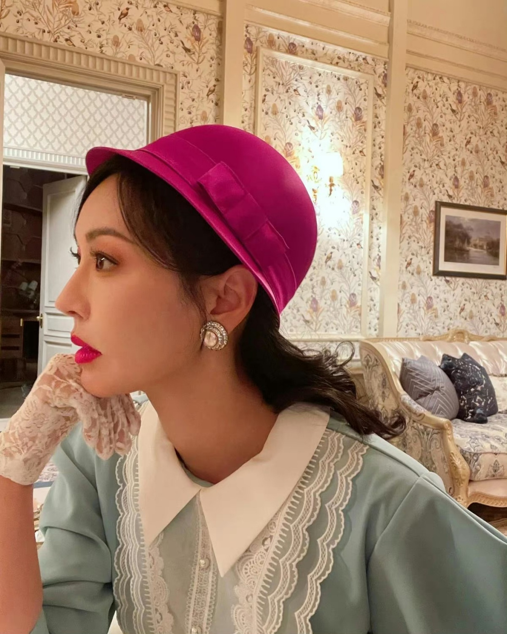 姐的鼻子真好看(金素妍