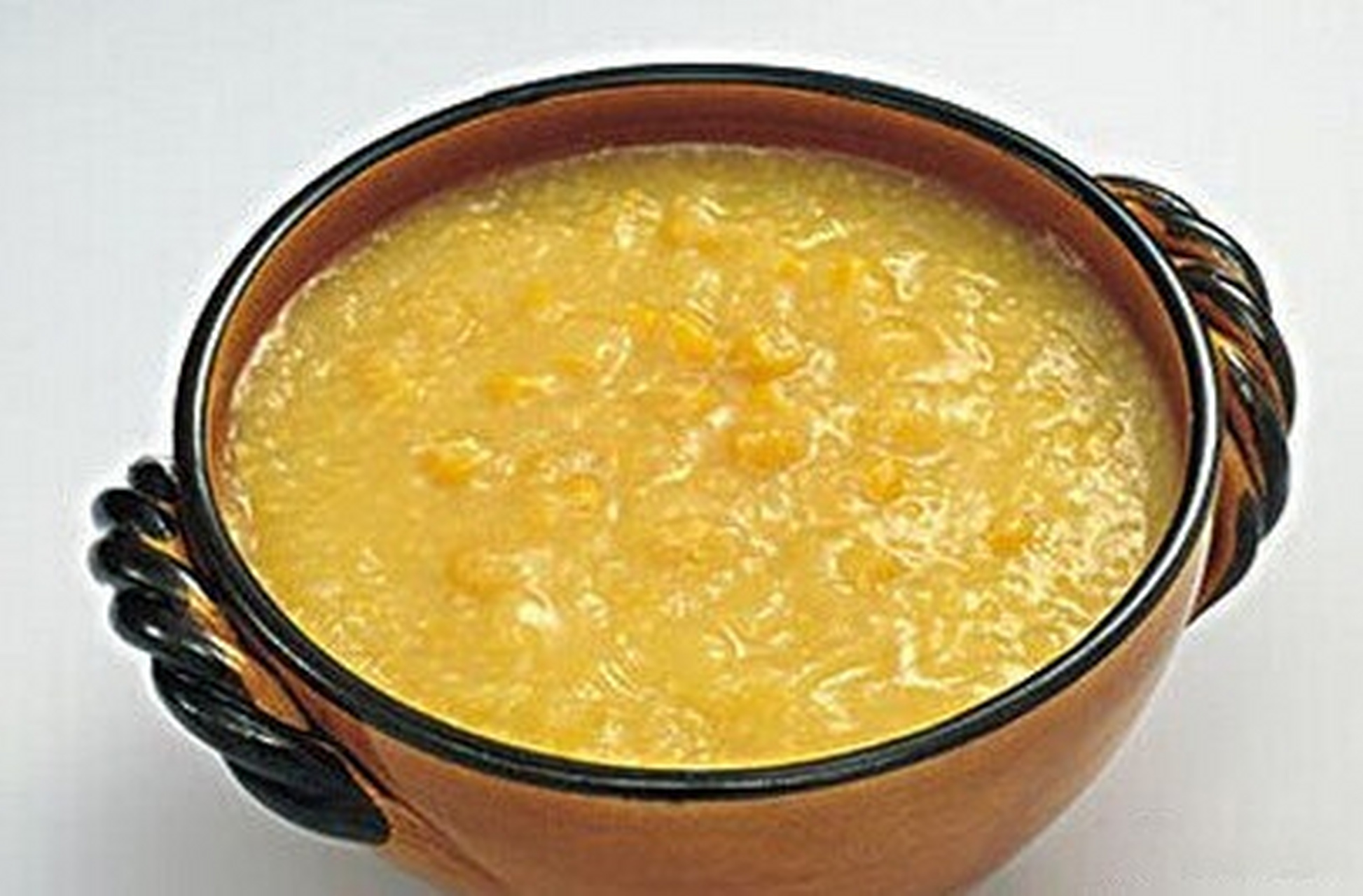 【红薯玉米面粥】1.