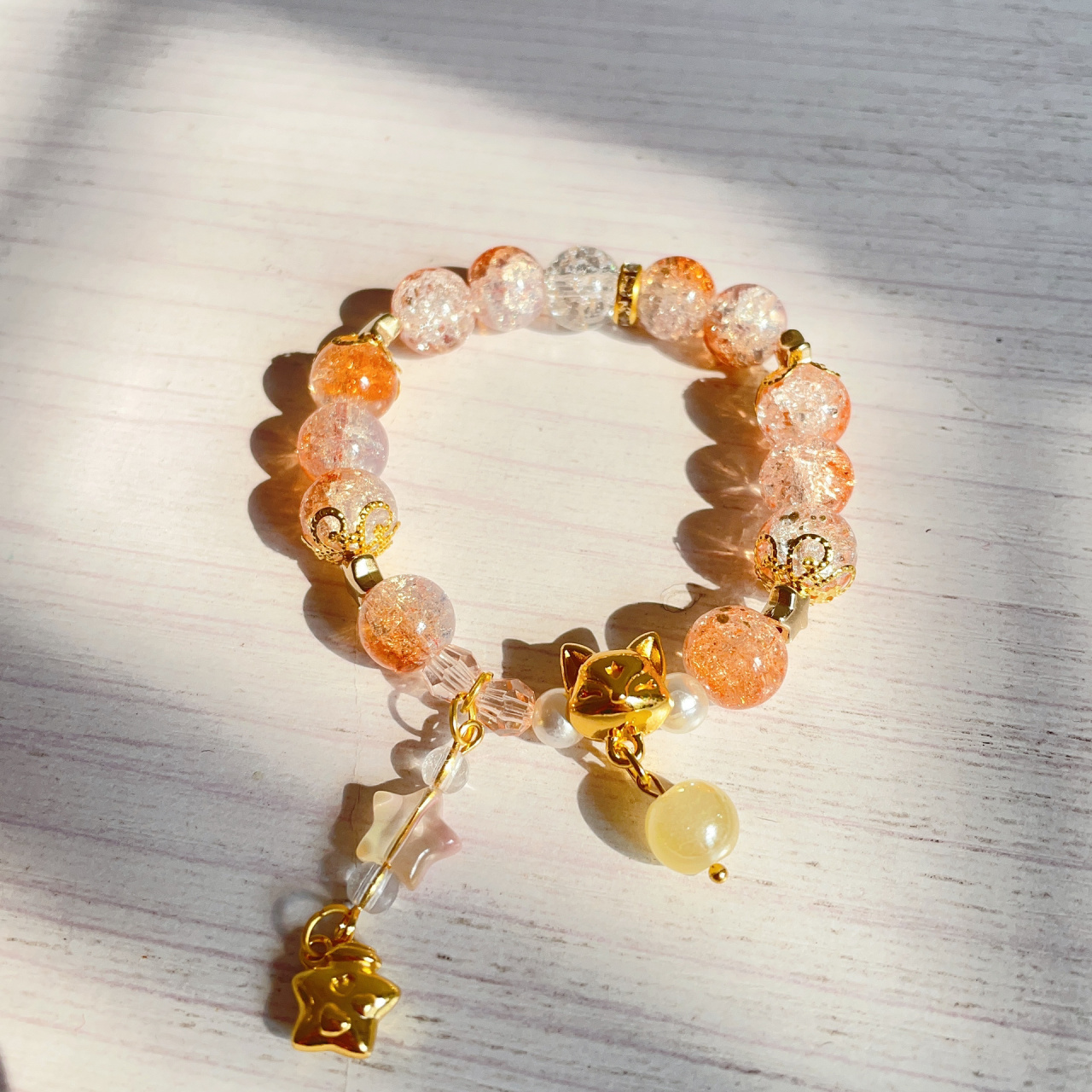 客定分享|丁程鑫应援色手链 来自一个姐妹的客定,定制的是程鑫的应援