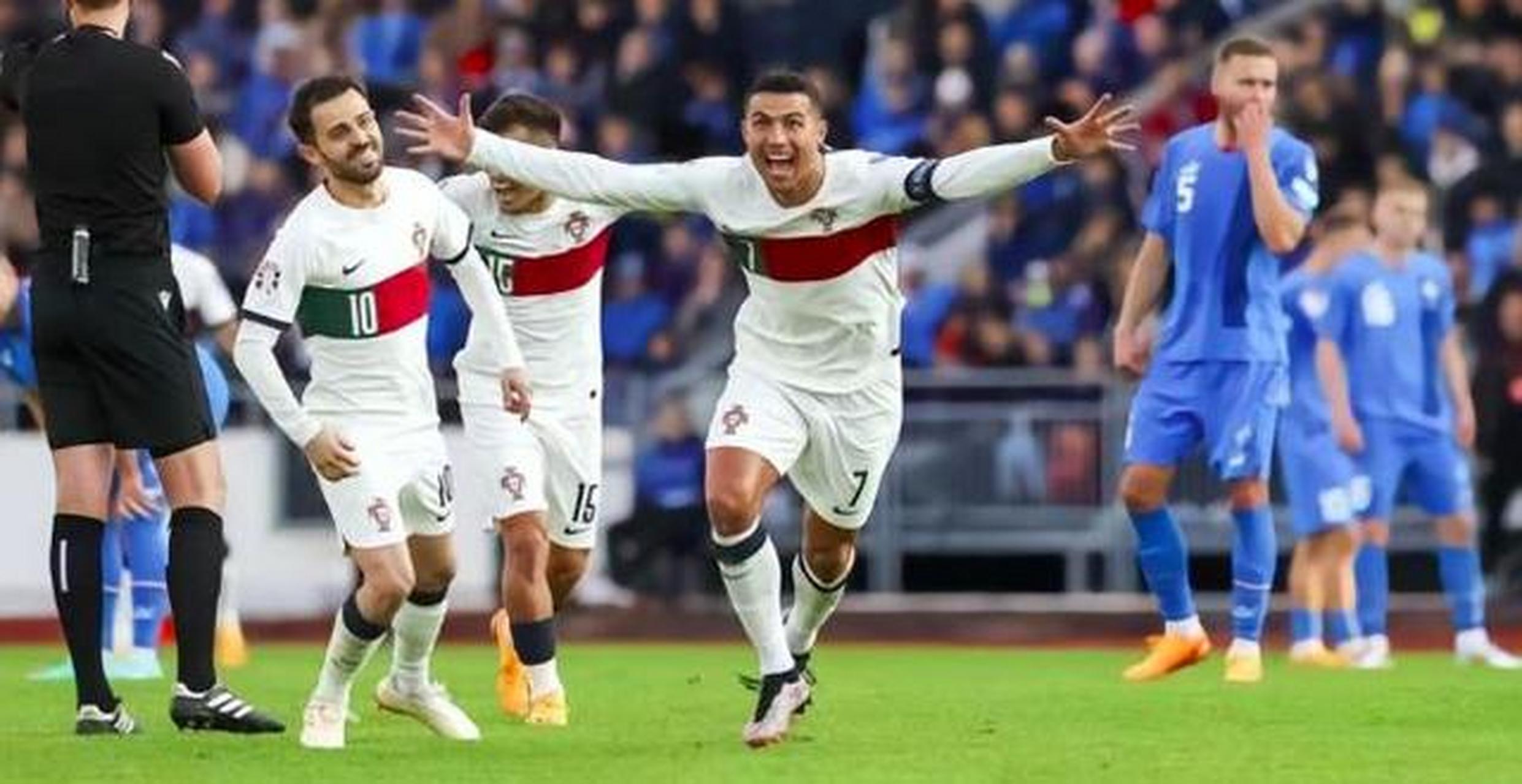 欧预赛-c罗200场里程碑89分钟绝杀 葡萄牙1-0冰岛,上场比赛打波黑c罗