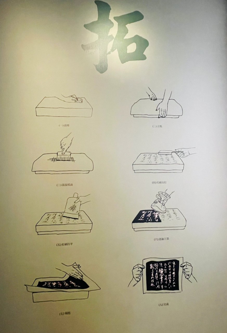 拓片制作流程