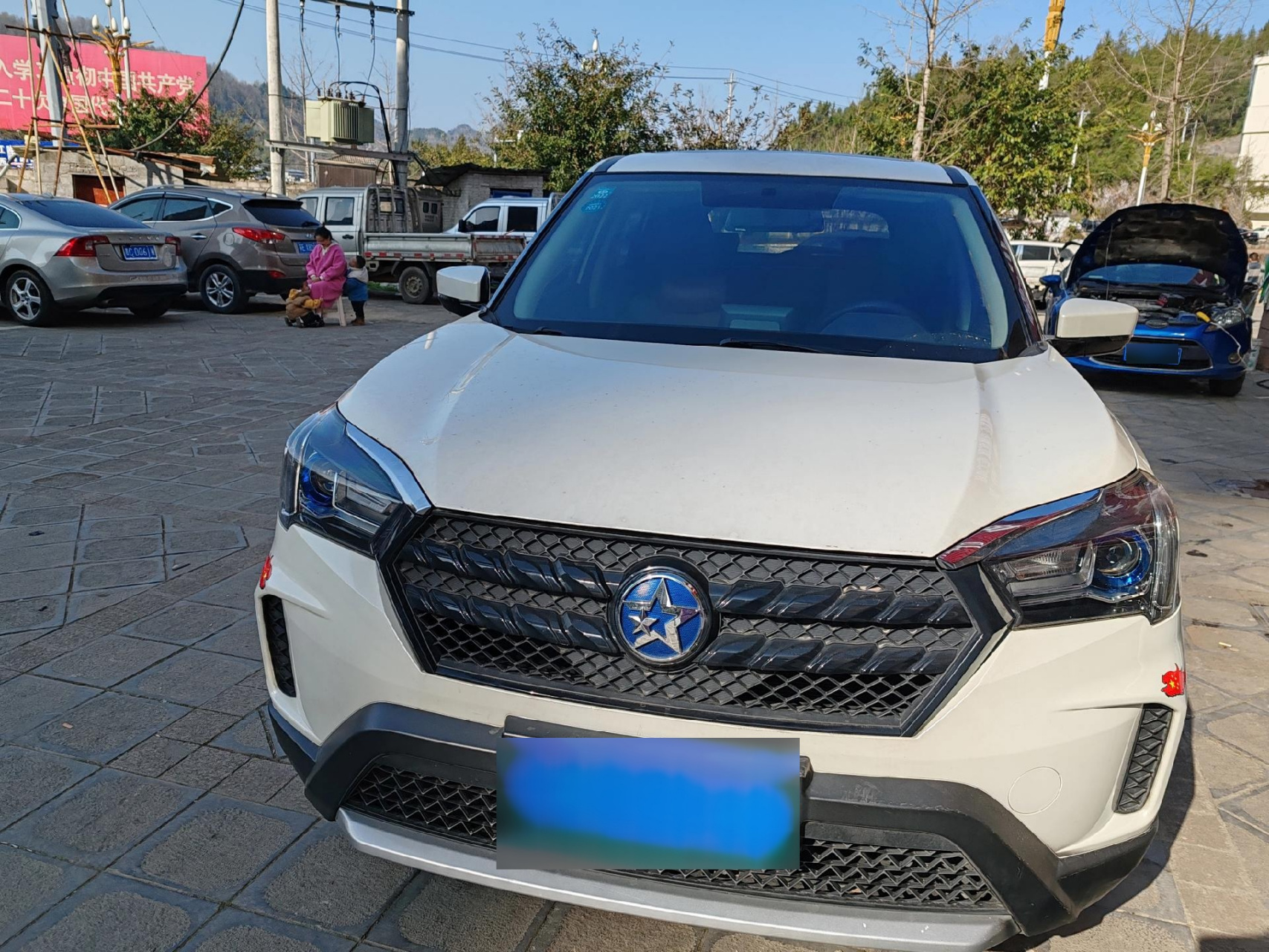 拿下20年3月上户启辰t60,原车一手,自动天窗,多功能方向盘,大屏导航