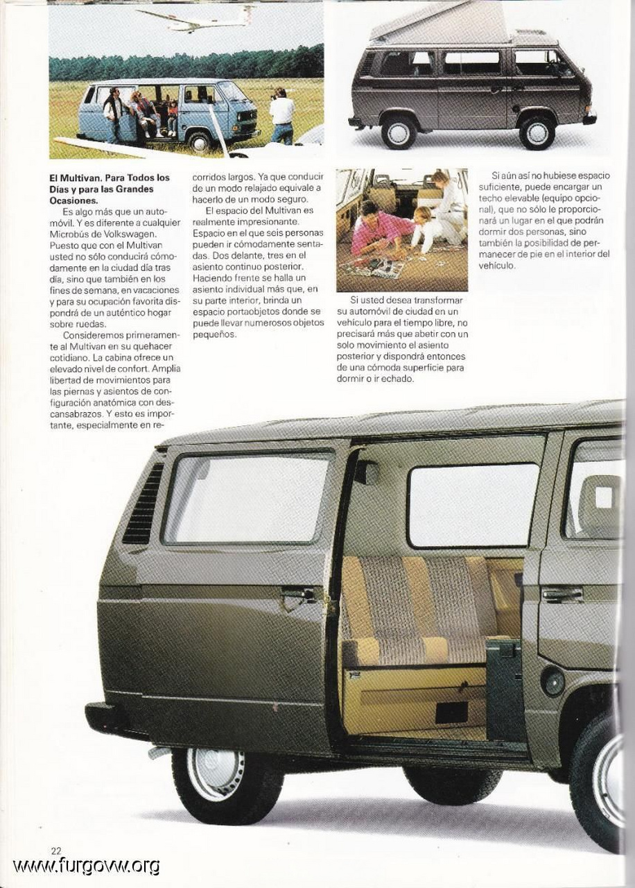 大众t3杂志跨页硬广,文字看不懂(葡萄牙/西班牙语?