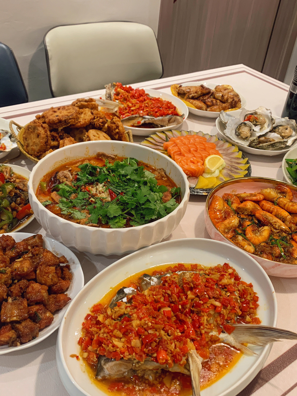 生日家宴,自己做的十个菜 28岁生日在家里和朋友过