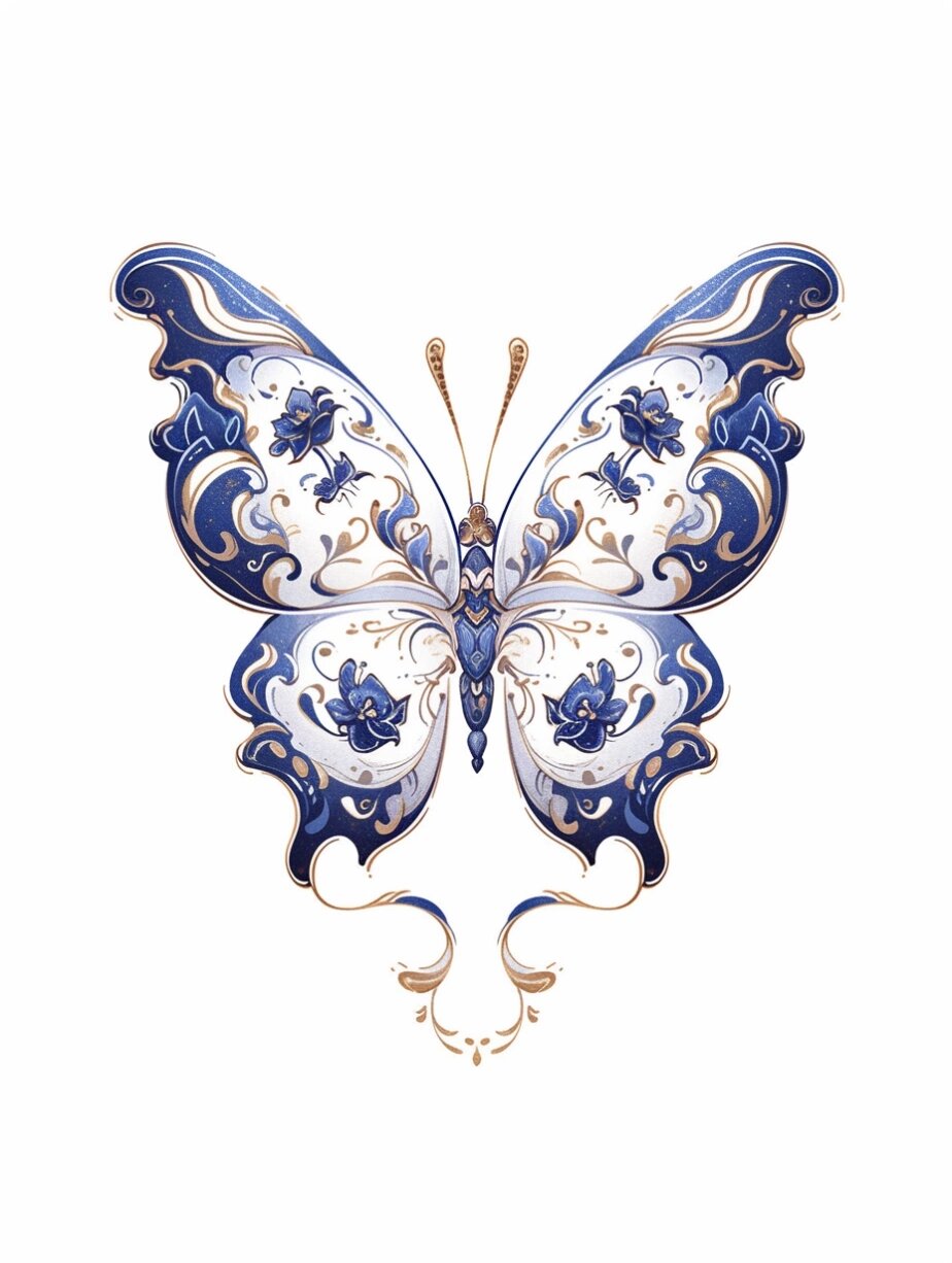 探索中国传统图案|蝴蝶纹传统美的精灵0394 9490蝴蝶在中国