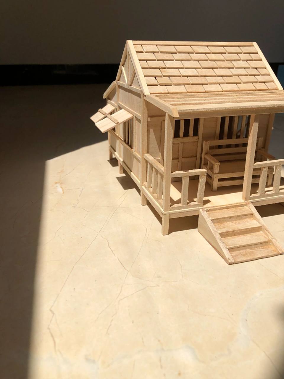 原创作品纯手工打造小木屋 实木匠心制作,懂的人自然懂