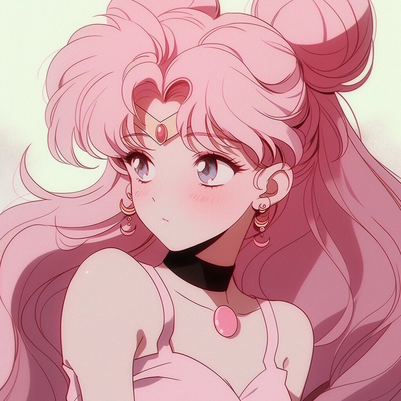 旧漫头像‖粉色可爱少女