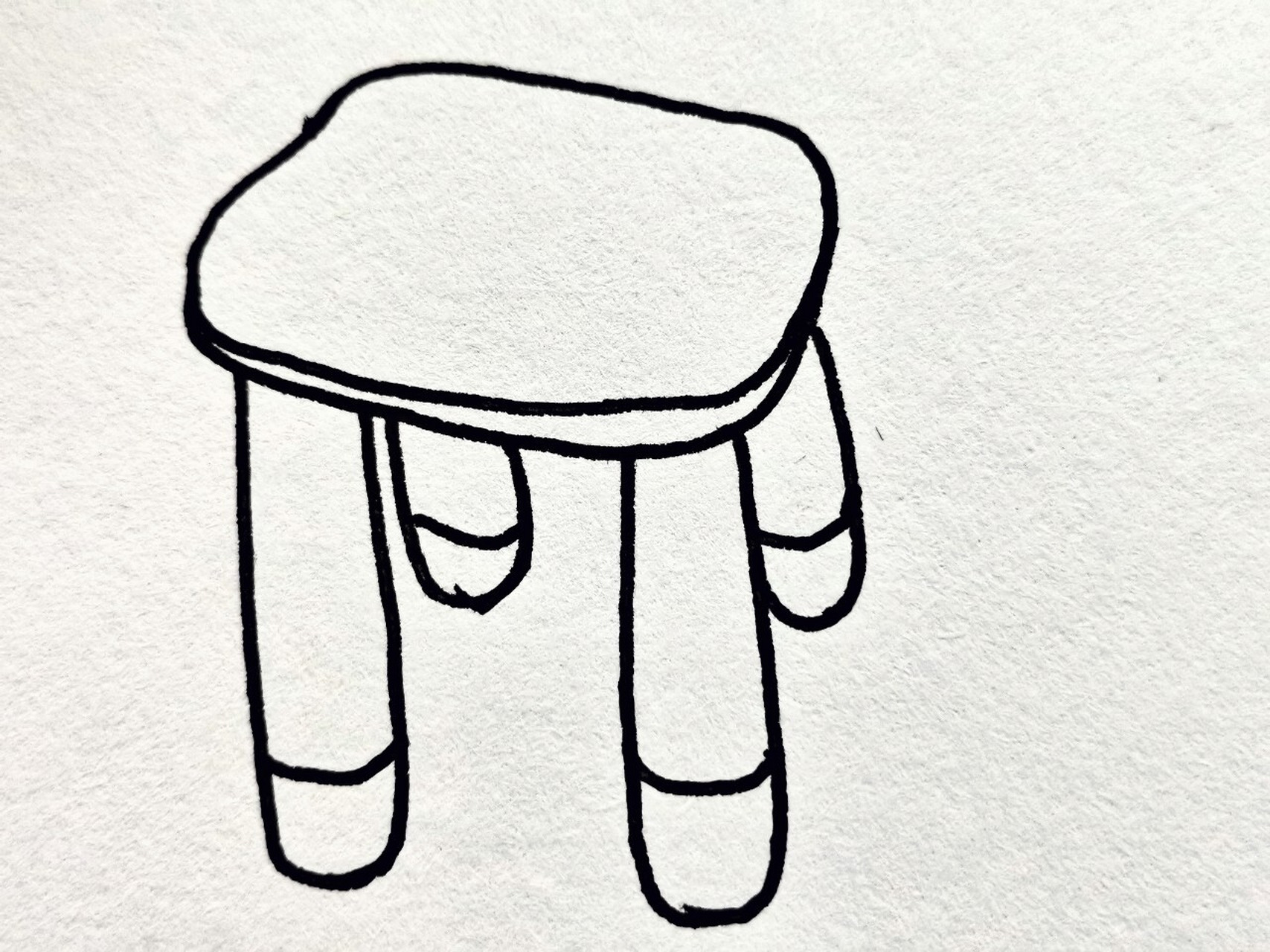 小学桌椅简笔画图片