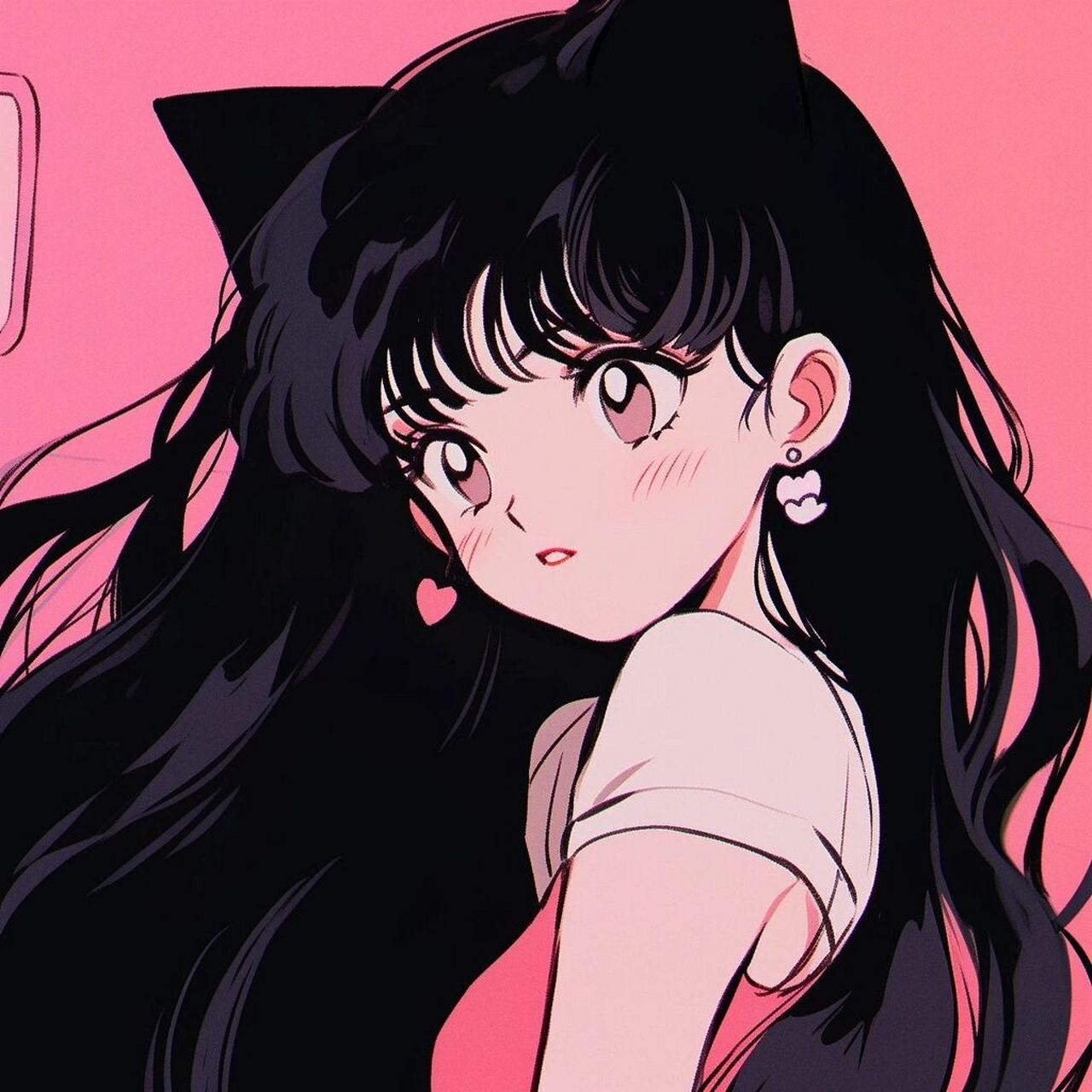 旧漫头像 - 甜酷猫女78 旧漫风格的女生头像来啦 今天是一组猫耳女