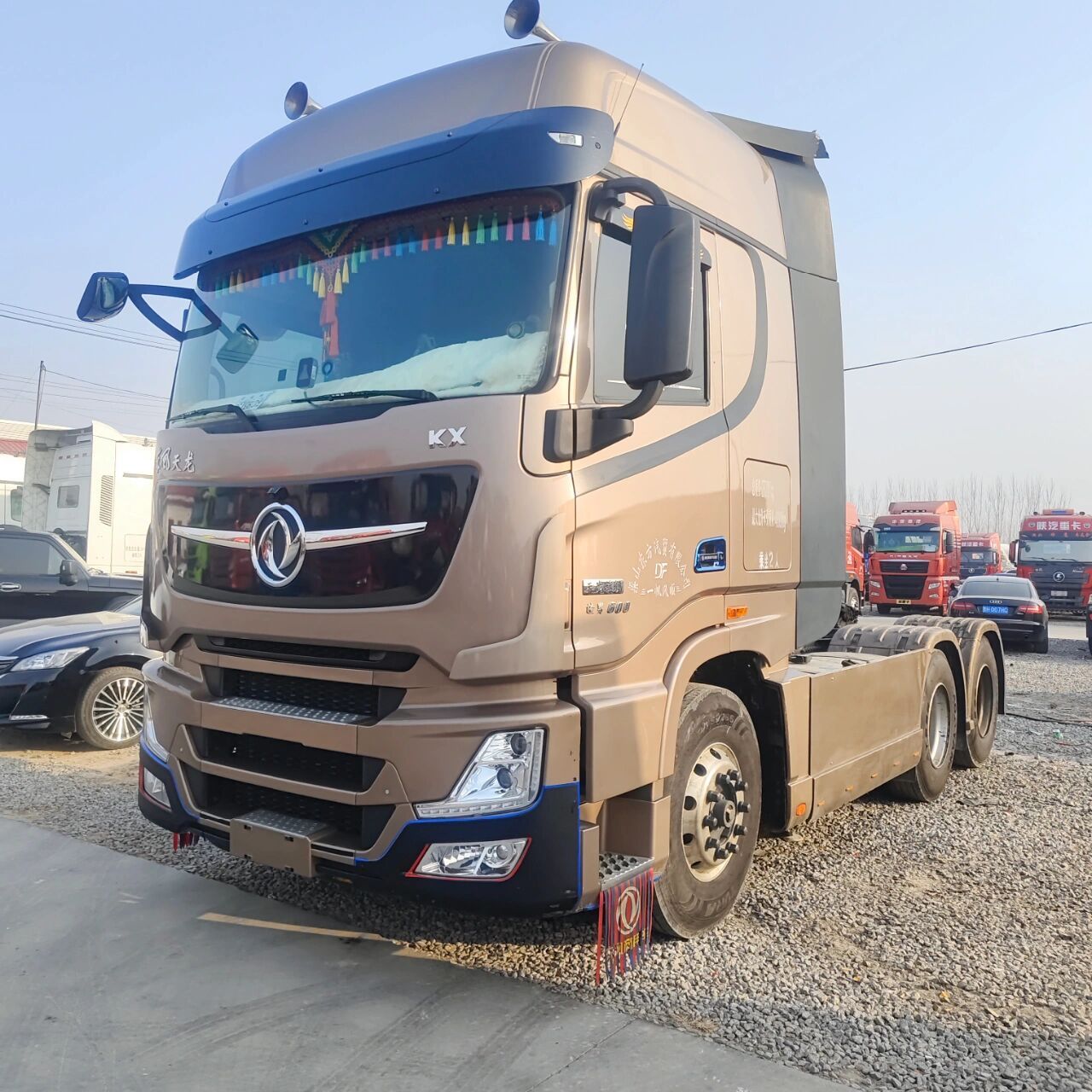 21年10月东风天龙旗舰kx 王者版 最新到家一台东风天龙旗舰kx王者版